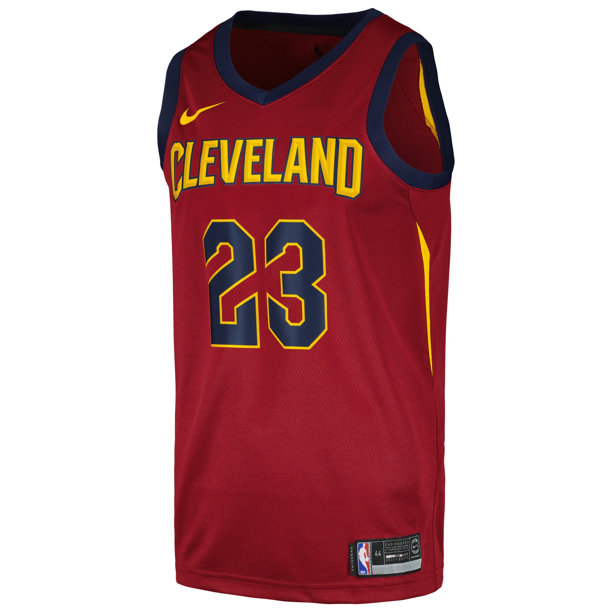 LeBron James Cleveland Cavaliers Swingman Player Jersey - Icon Edition - Wine