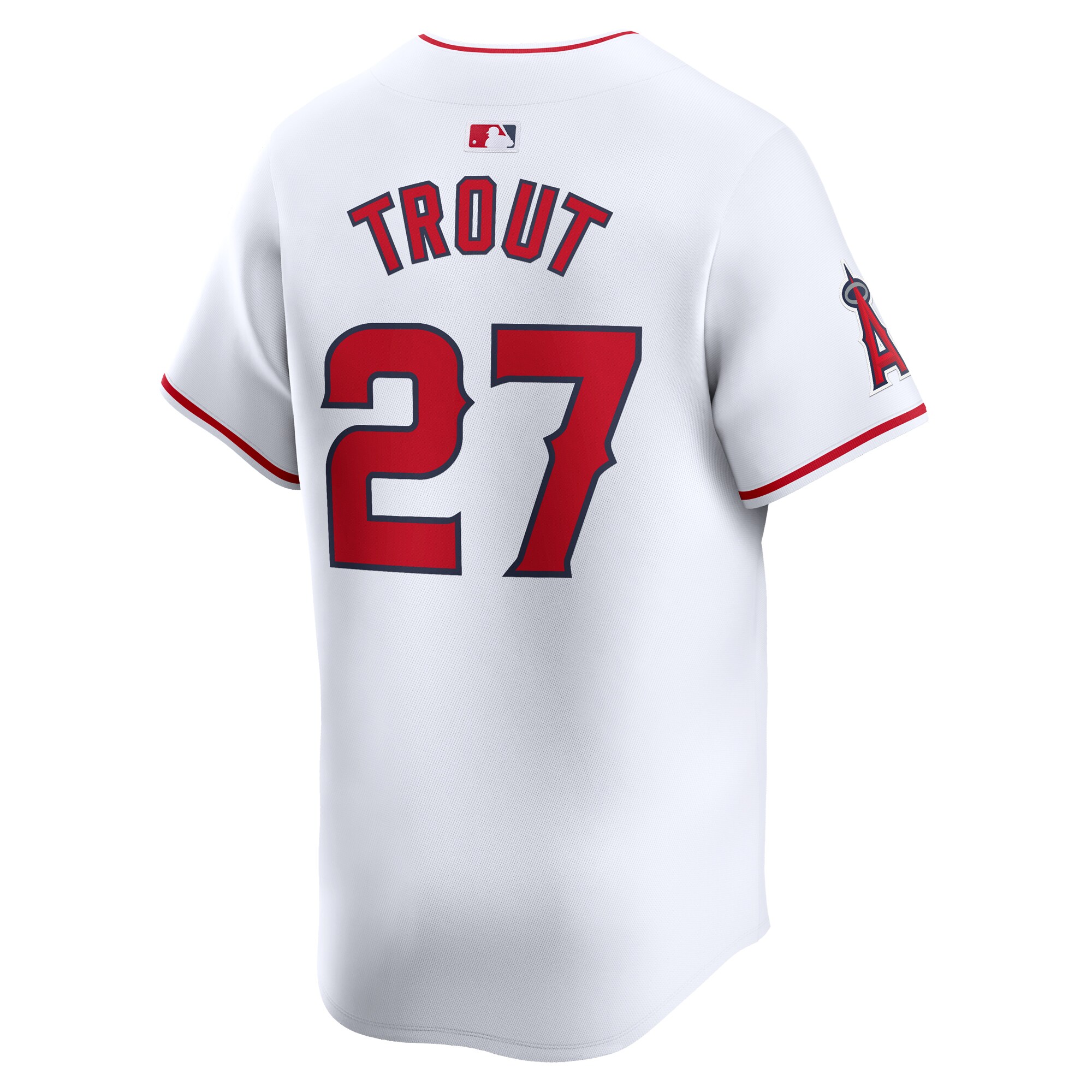 Mike Trout Los Angeles Angels  Youth Home Limited Player Jersey - White