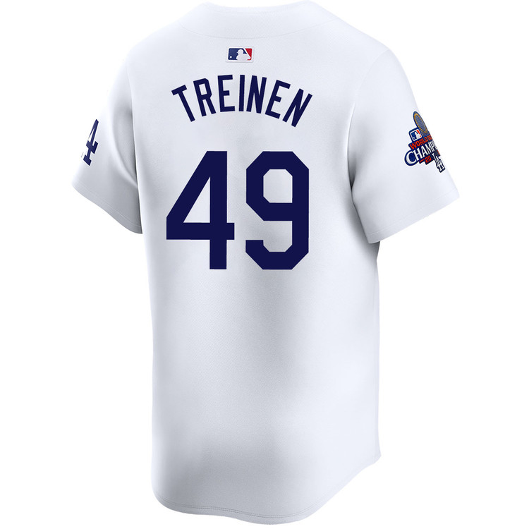 Blake Treinen Los Angeles Dodgers Home Limited World Series Champions Jersey