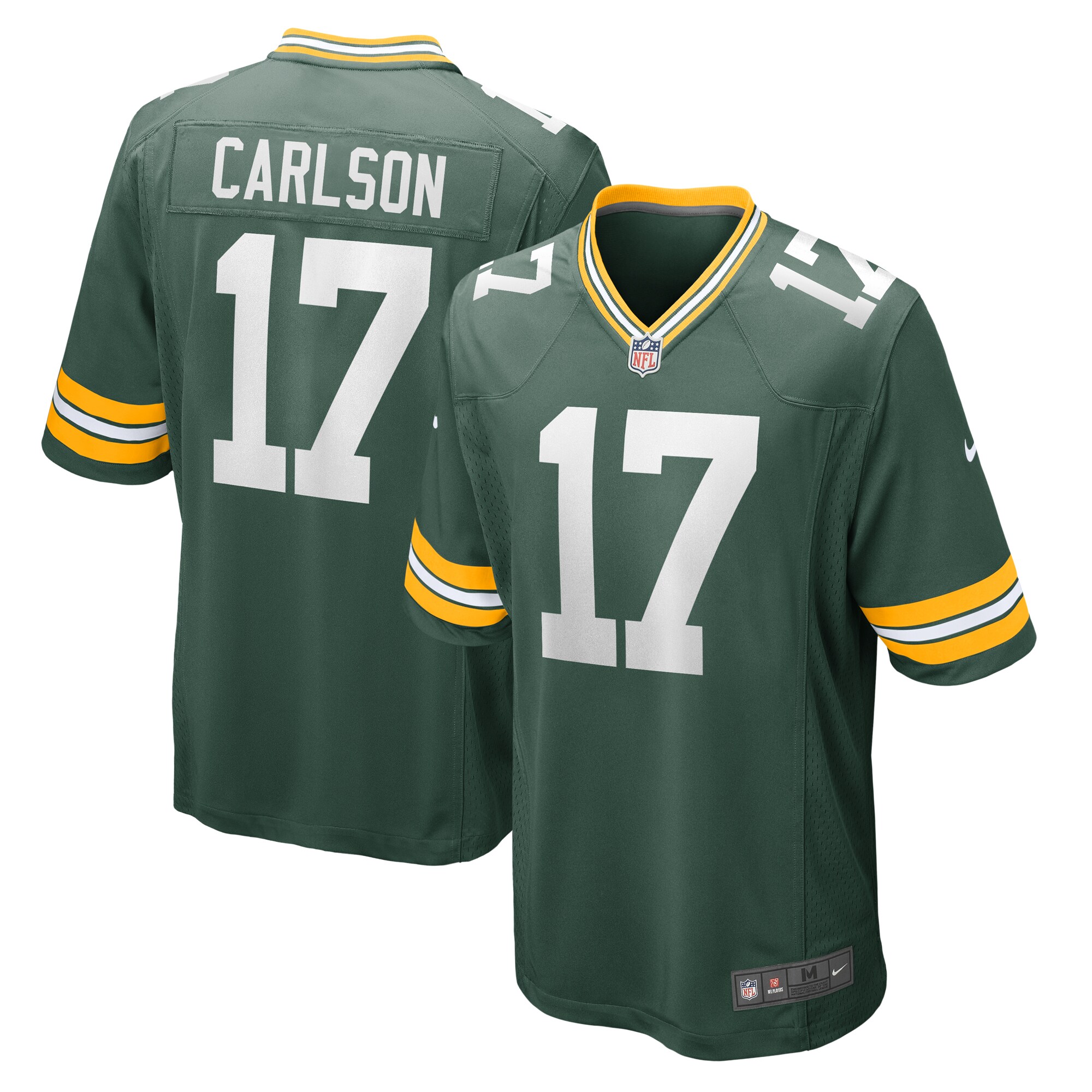 Anders Carlson Green Bay Packers   Game Jersey -  Green