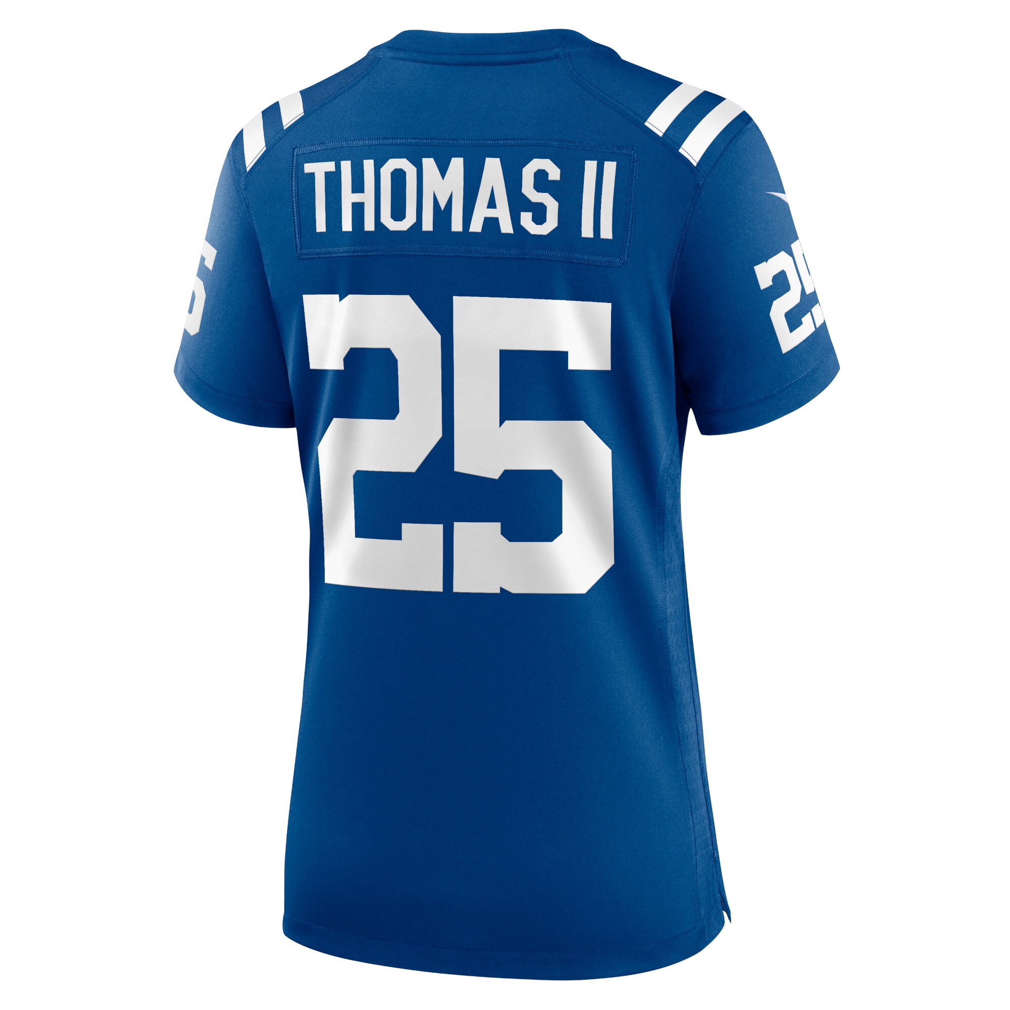 Rodney Thomas II Indianapolis Colts  Women's Game Player Jersey - Royal