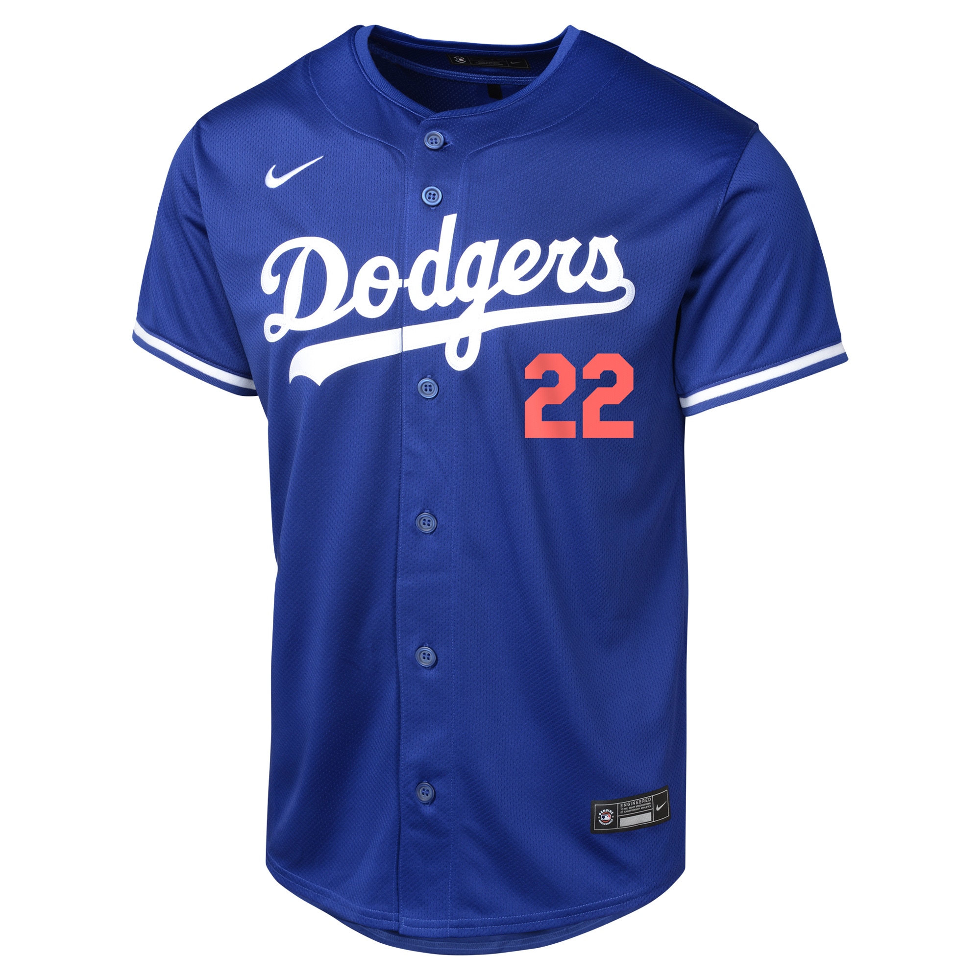 Clayton Kershaw Los Angeles Dodgers Youth Alternate Limited Player Jersey Royal