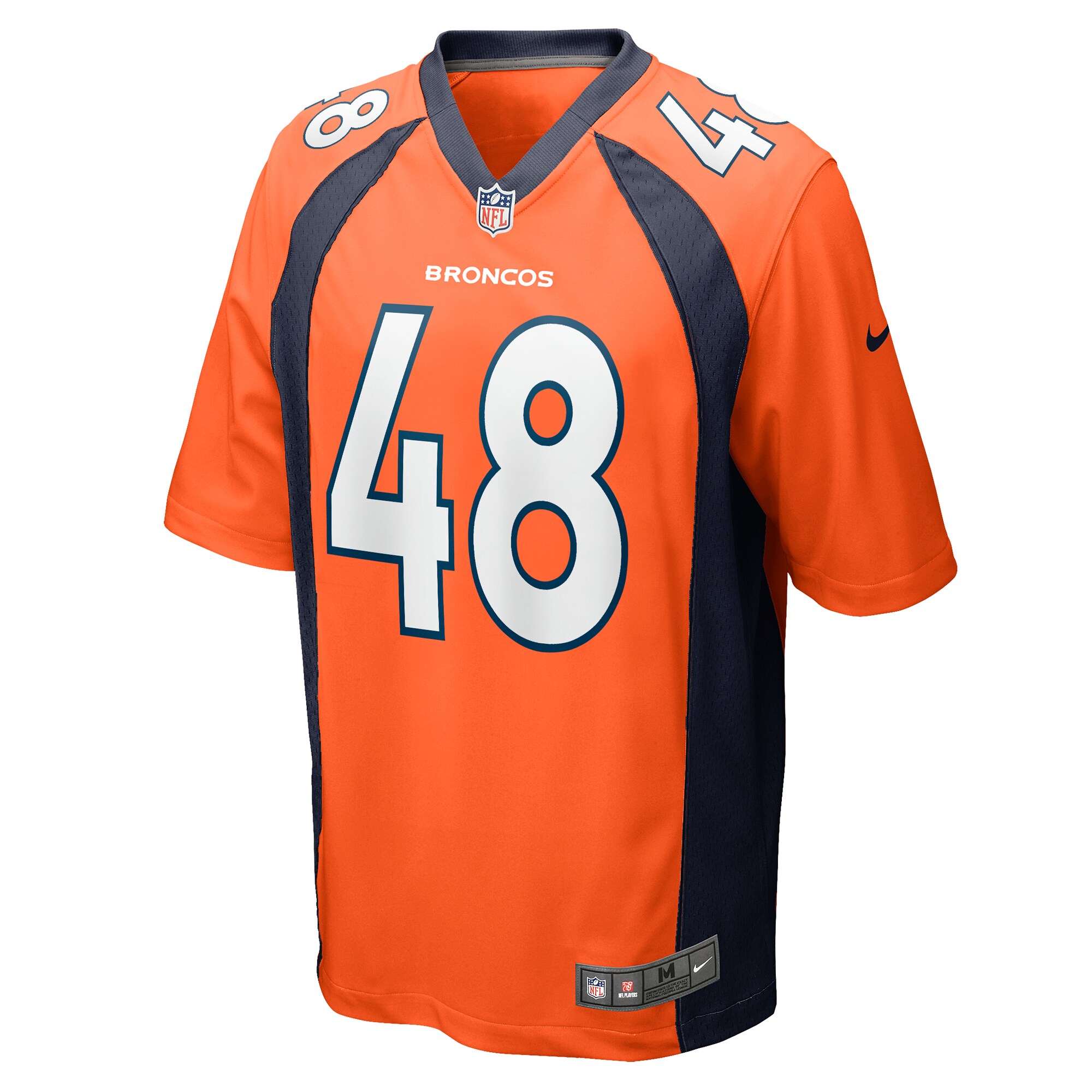 Mitchell Fraboni Denver Broncos  Team Game Jersey -  Orange