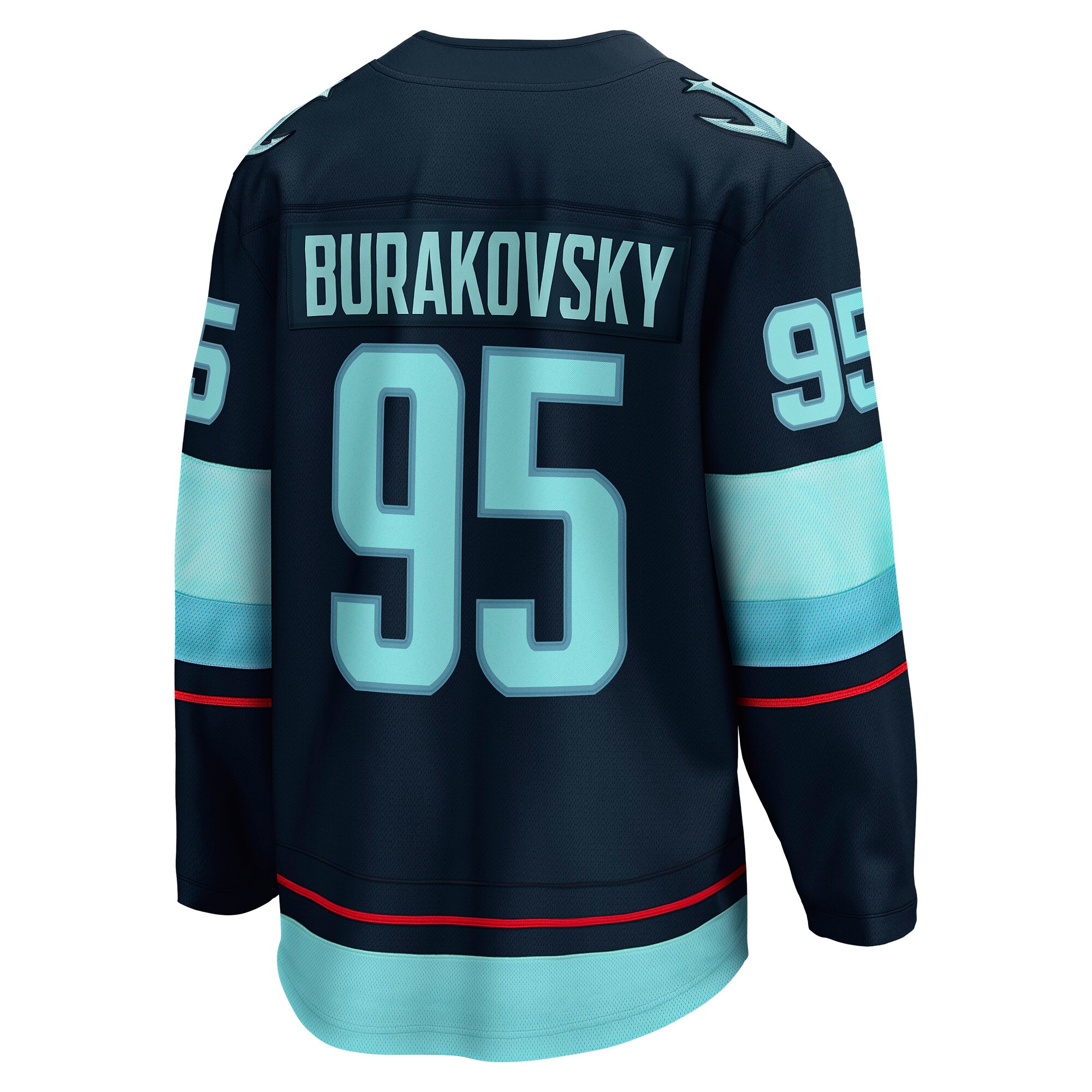 Andre Burakovsky Seattle Kraken Fanatics Home Breakaway Player Jersey - Deep Sea Blue