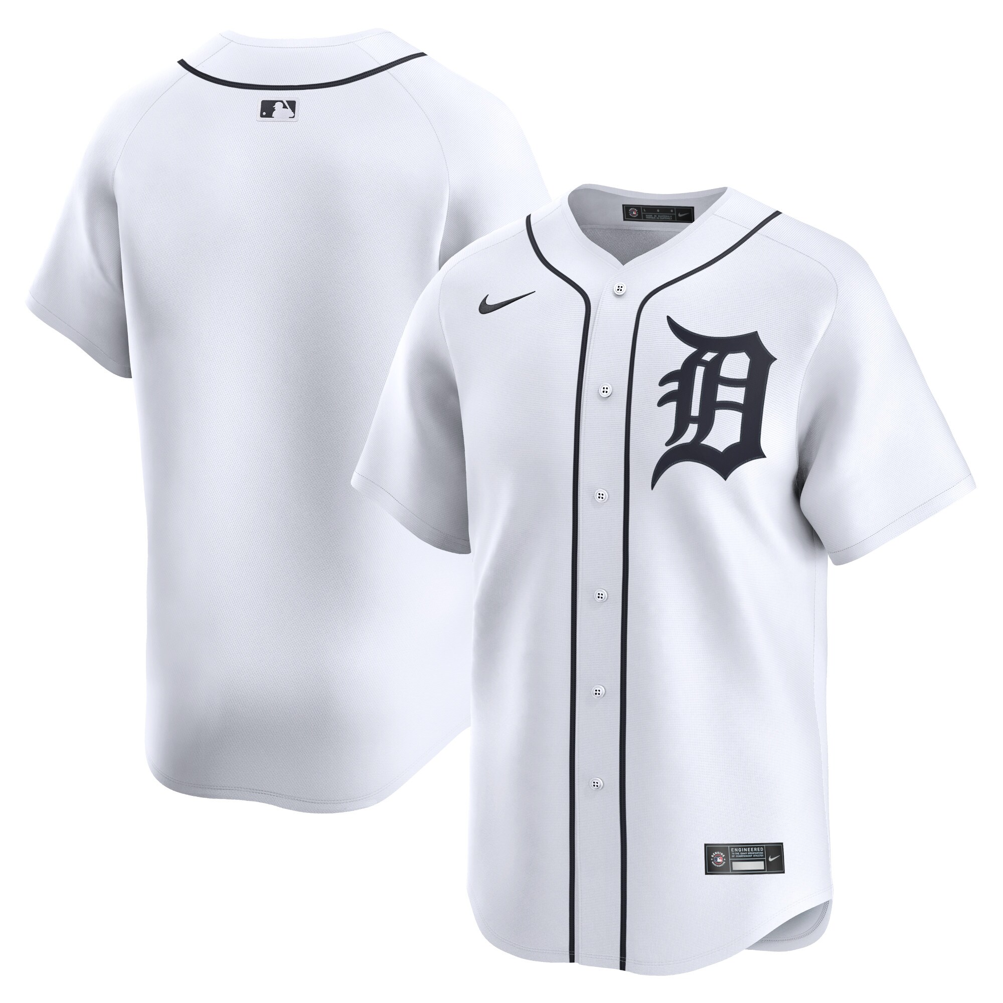 Detroit Tigers  Youth Home Limited Jersey - White