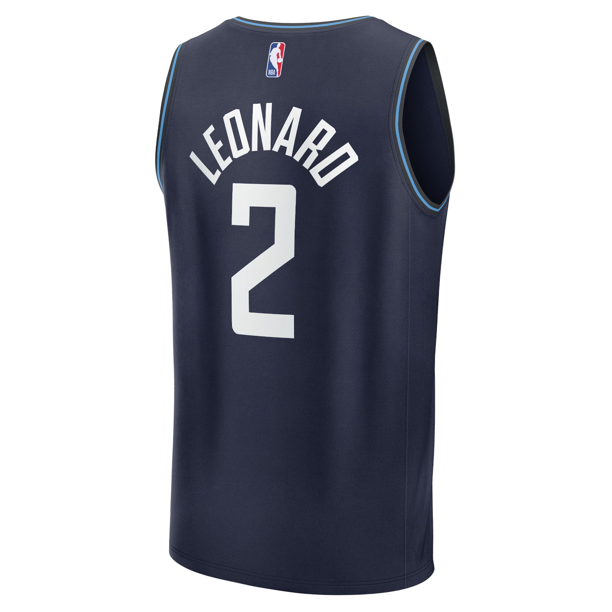 Kawhi Leonard LA Clippers Fanatics Fast Break Jersey - Navy - City Edition