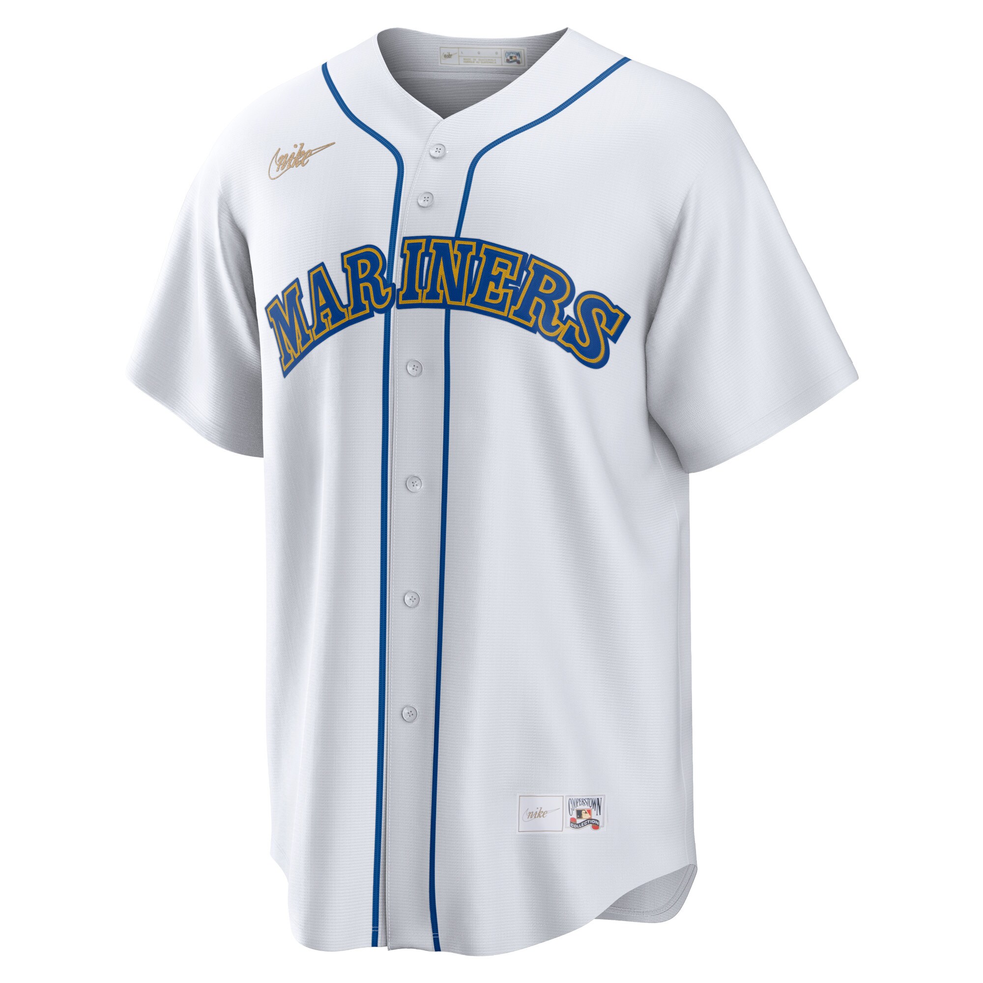Edgar Martinez Seattle Mariners Home Cooperstown Collection Replica Player Jersey - White