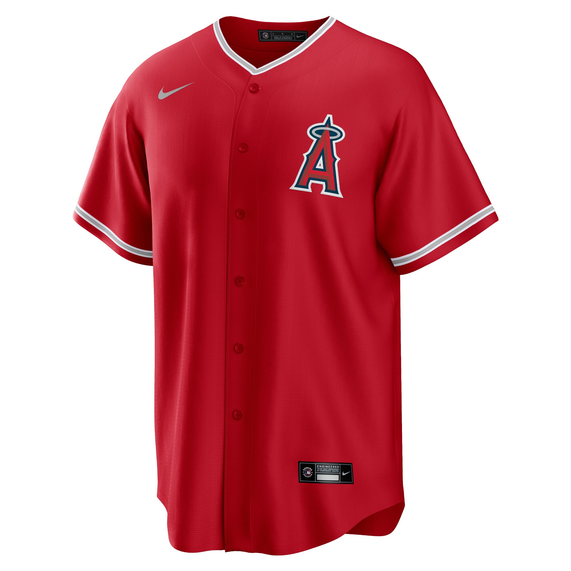 Noah Syndergaard Los Angeles Angels  Alternate Replica Player Jersey - Red