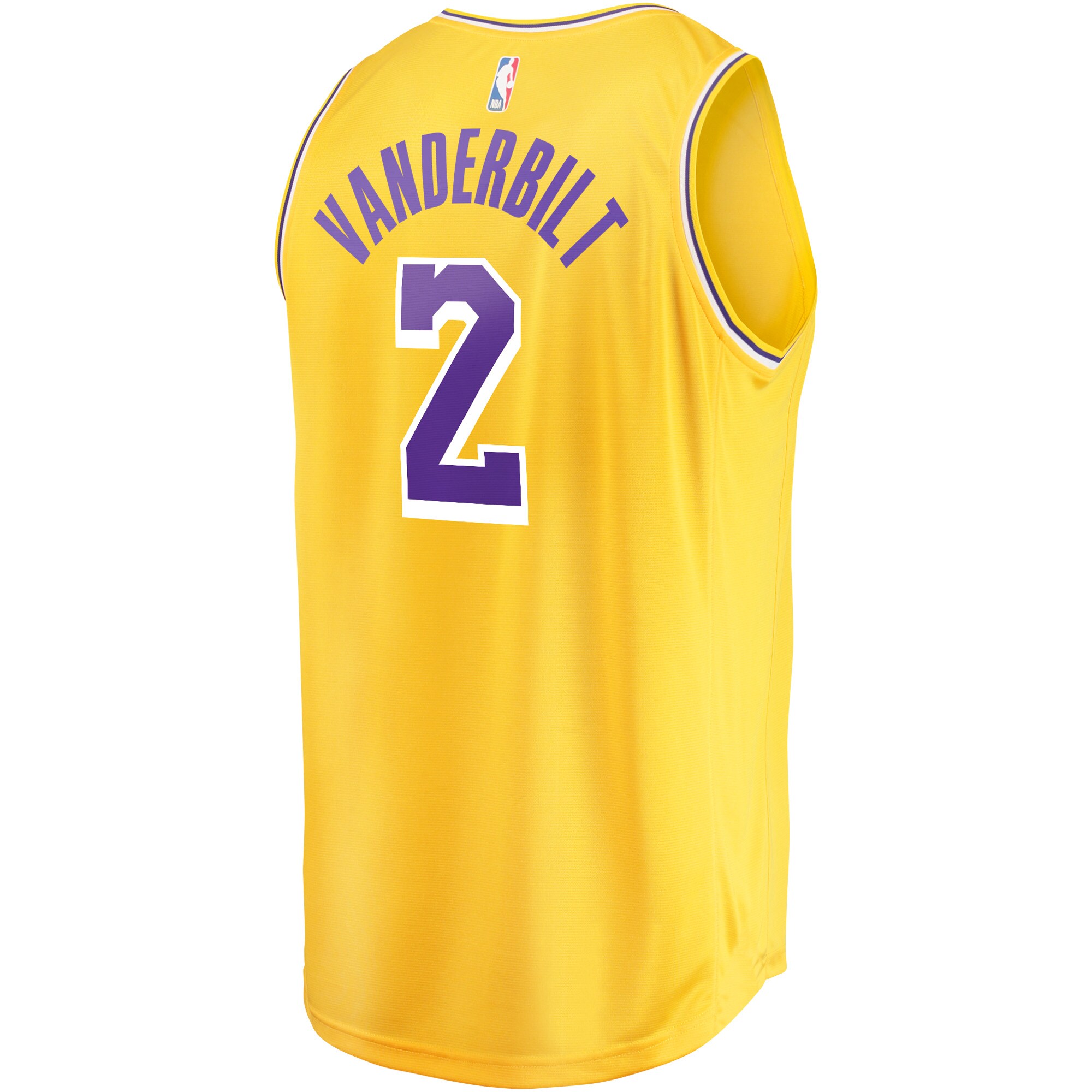 Jarred Vanderbilt Los Angeles Lakers Fanatics Youth Fast Break Player Jersey - Icon Edition - Gold
