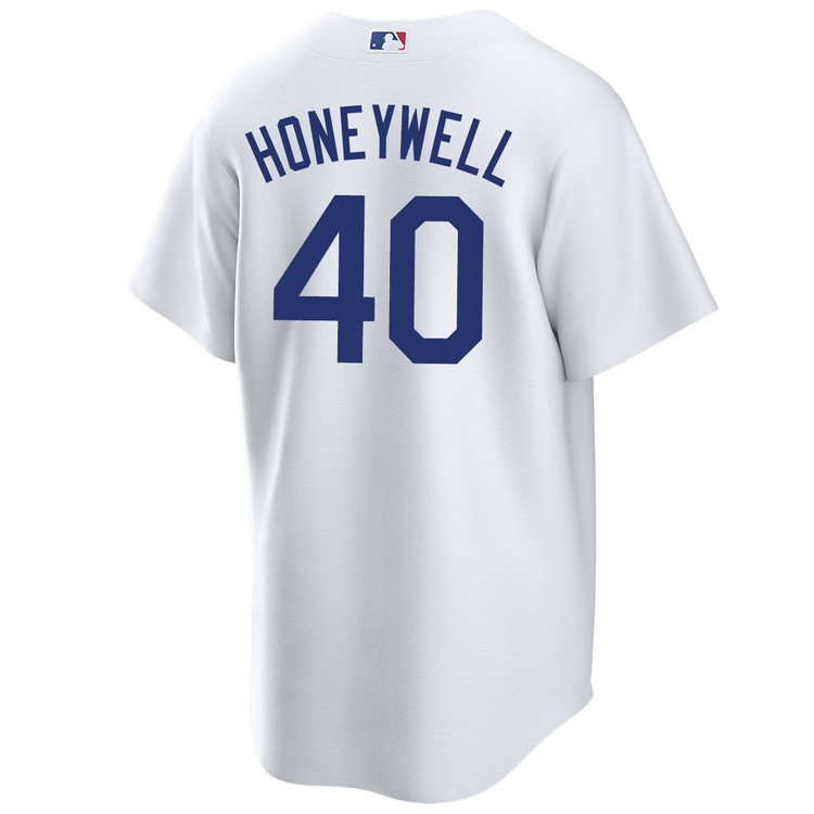 Brent Honeywell Los Angeles Dodgers Home World Series Jersey