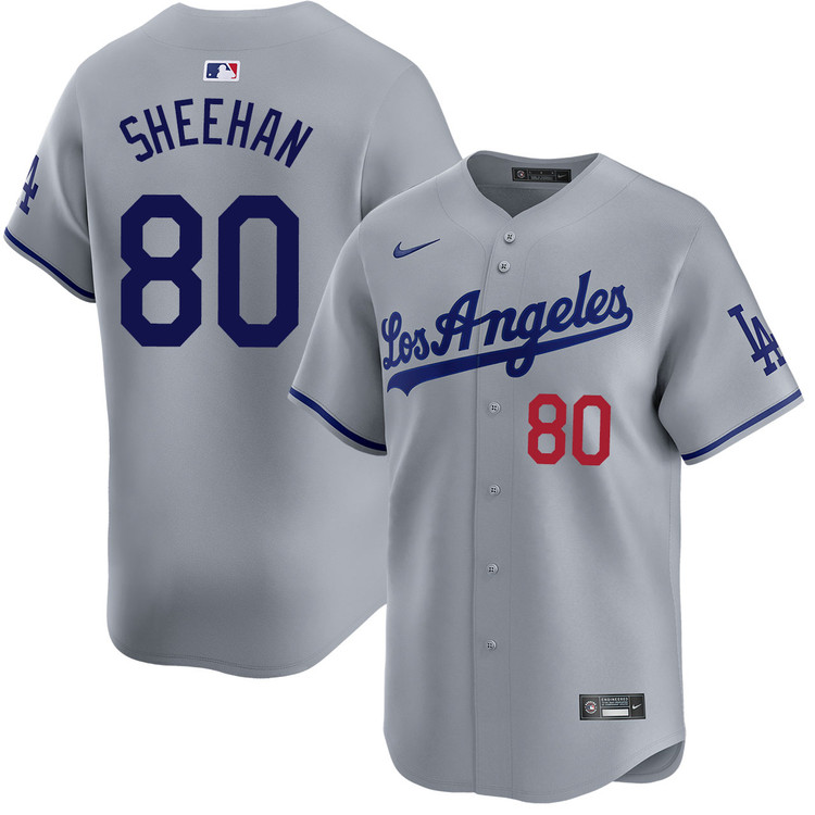 Emmet Sheehan Los Angeles Dodgers Road Limited Jersey