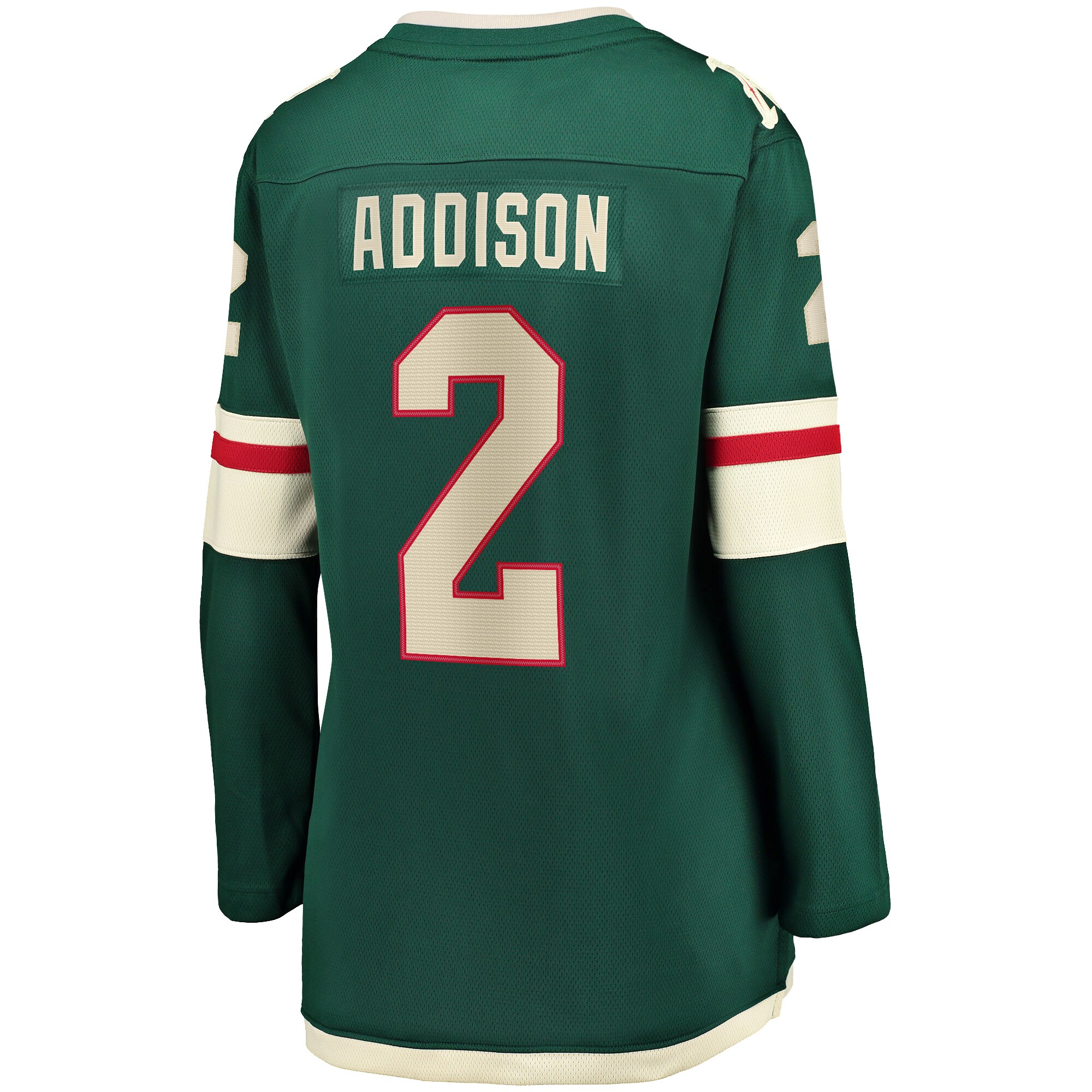 Calen Addison Minnesota Wild Fanatics Women's Home Breakaway Player Jersey - Green