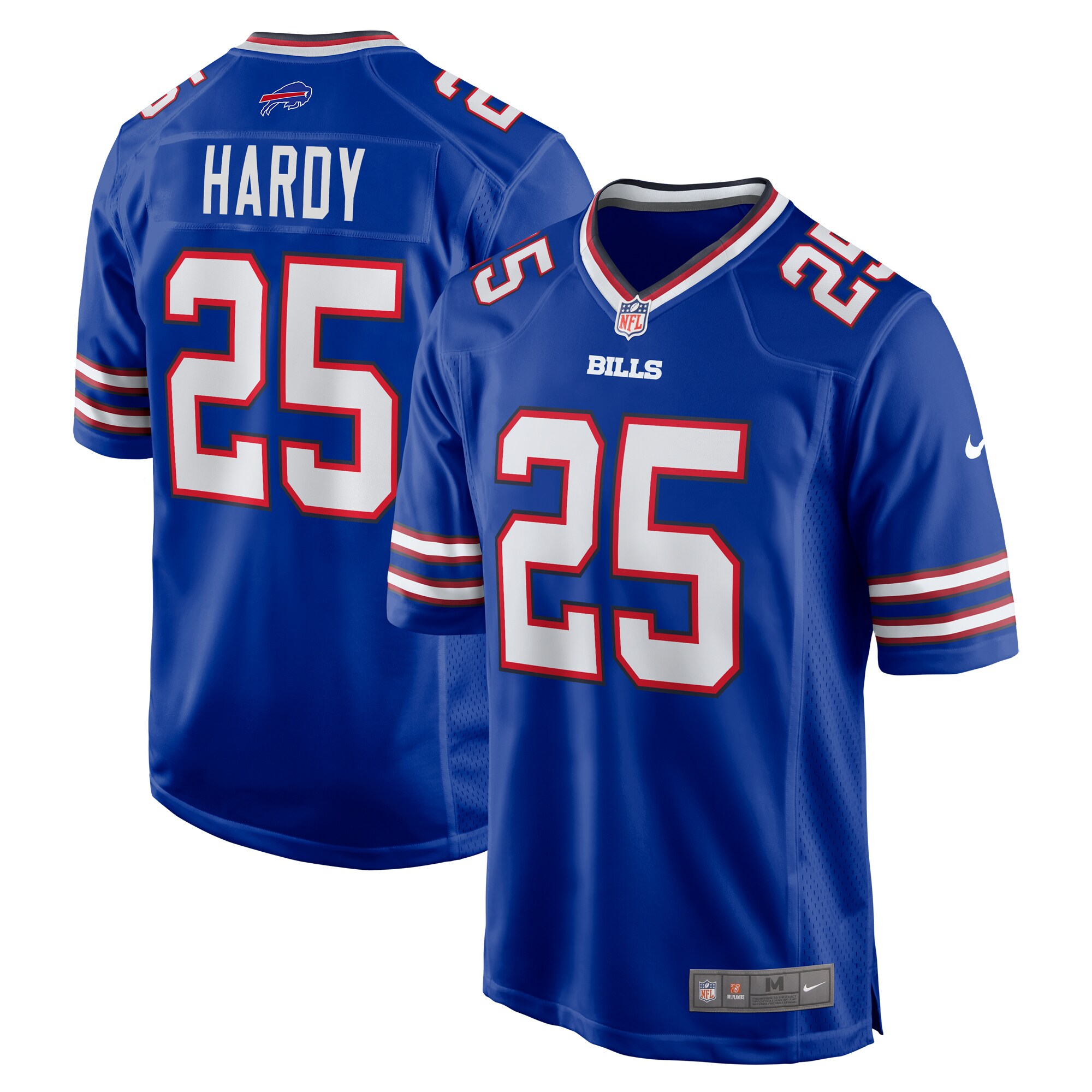 Daequan Hardy Buffalo Bills  Game Jersey -  Royal