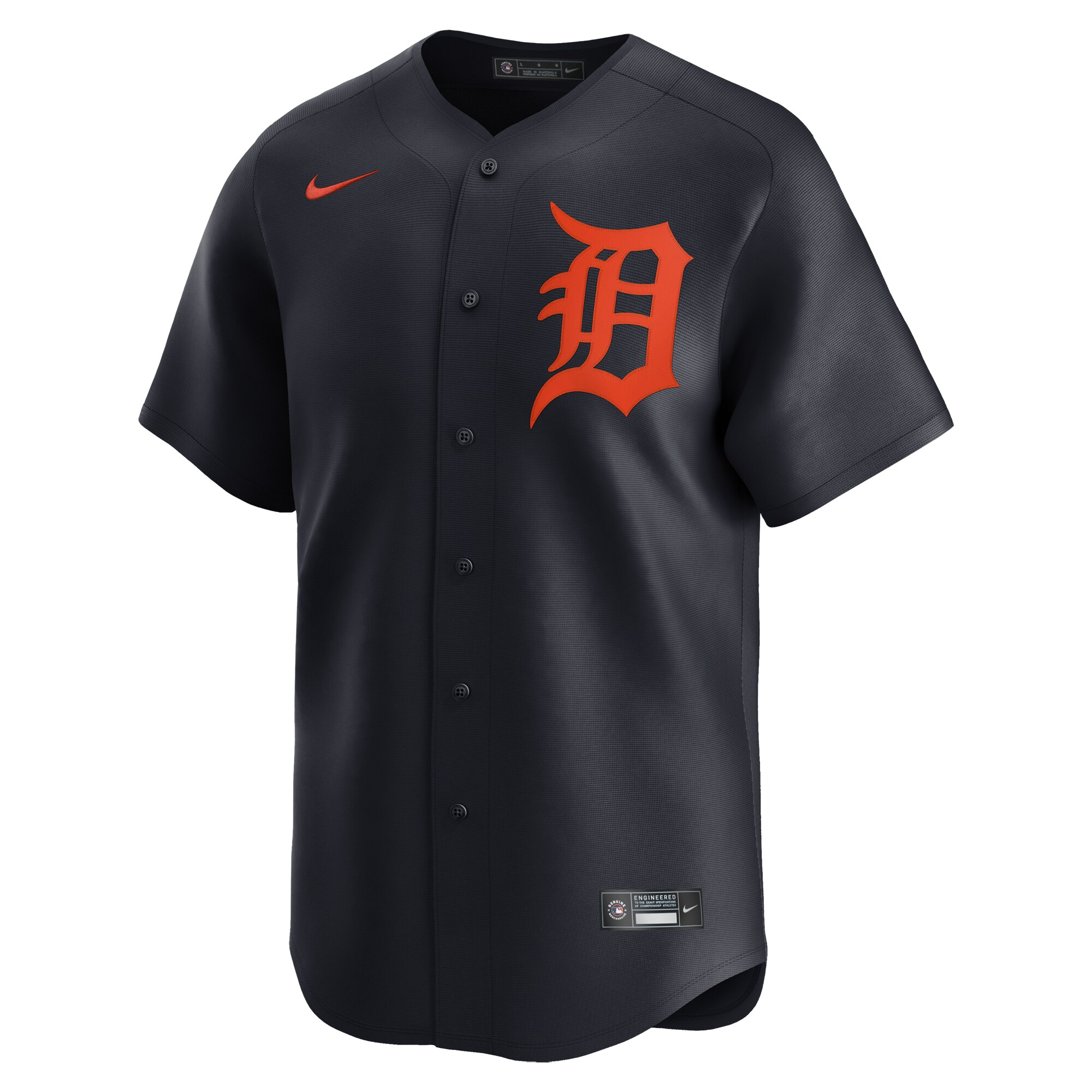 Detroit Tigers   Alternate Limited Custom Jersey Navy