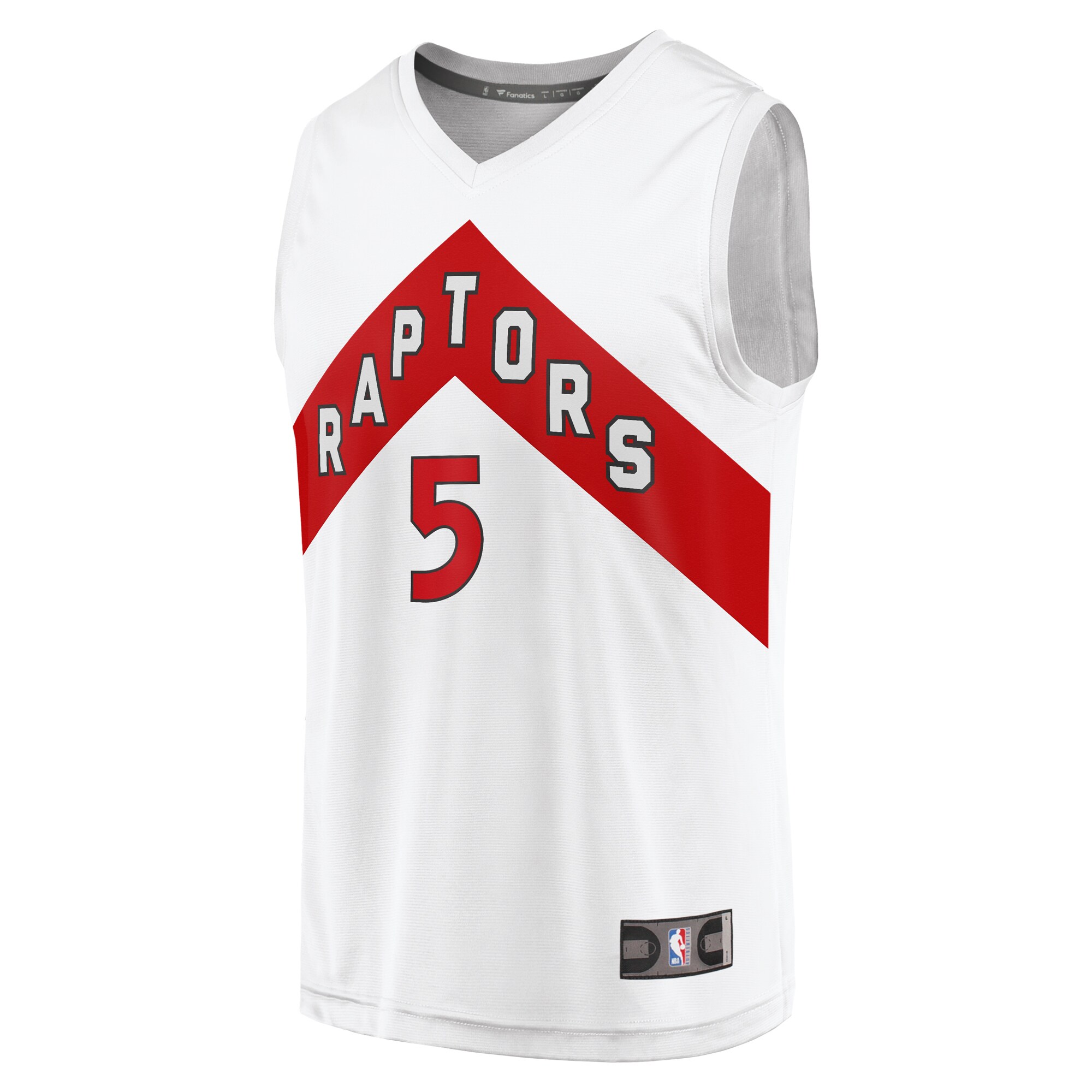 Immanuel Quickley Toronto Raptors Fanatics Youth Fast Break Player Jersey - Association Edition - White