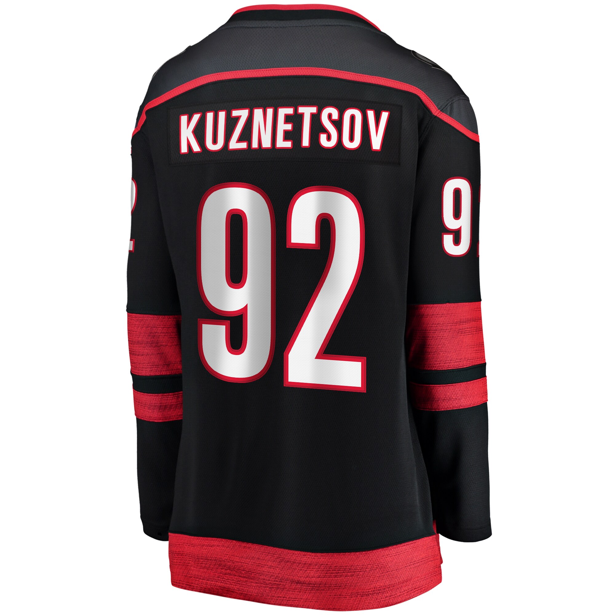 Evgeny Kuznetsov Carolina Hurricanes Fanatics Women's Home Breakaway Jersey - Black