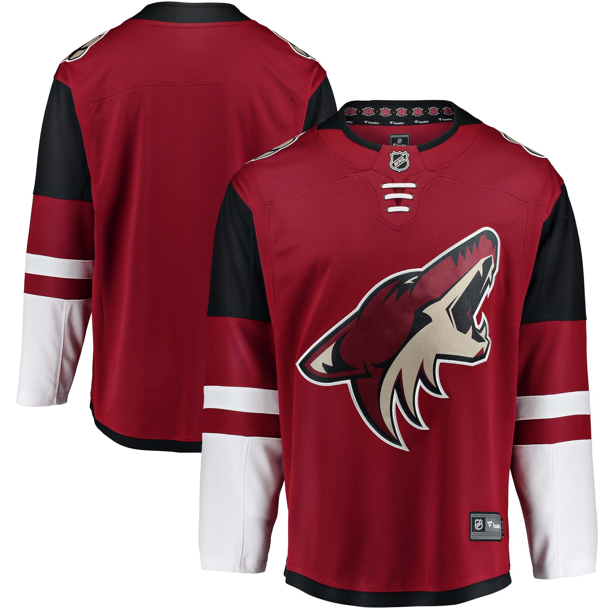 Arizona Coyotes Fanatics Youth Breakaway Home Jersey - Red