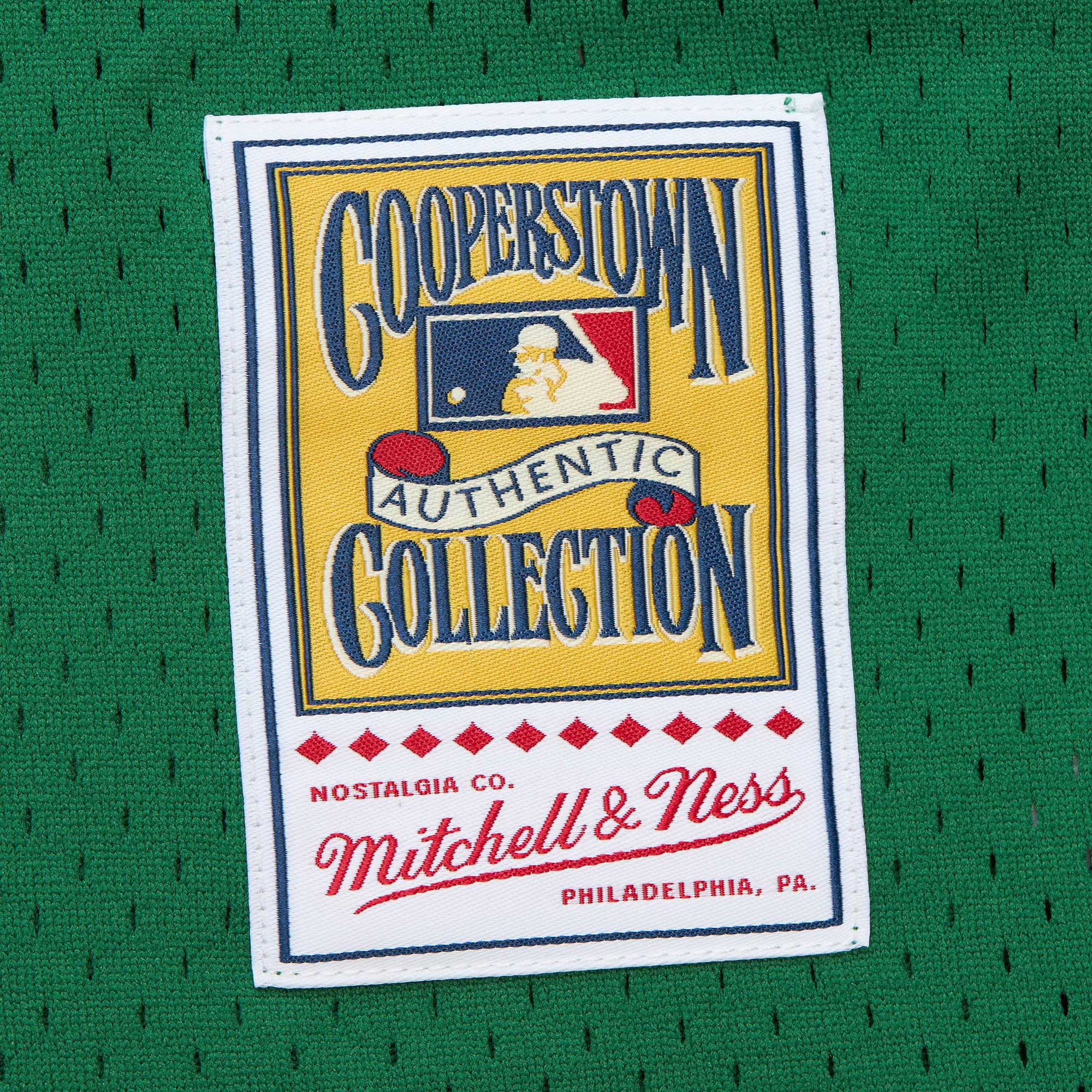 David Ortiz Boston Red Sox Mitchell & Ness Cooperstown Collection Mesh Batting Practice Jersey - Kelly Green