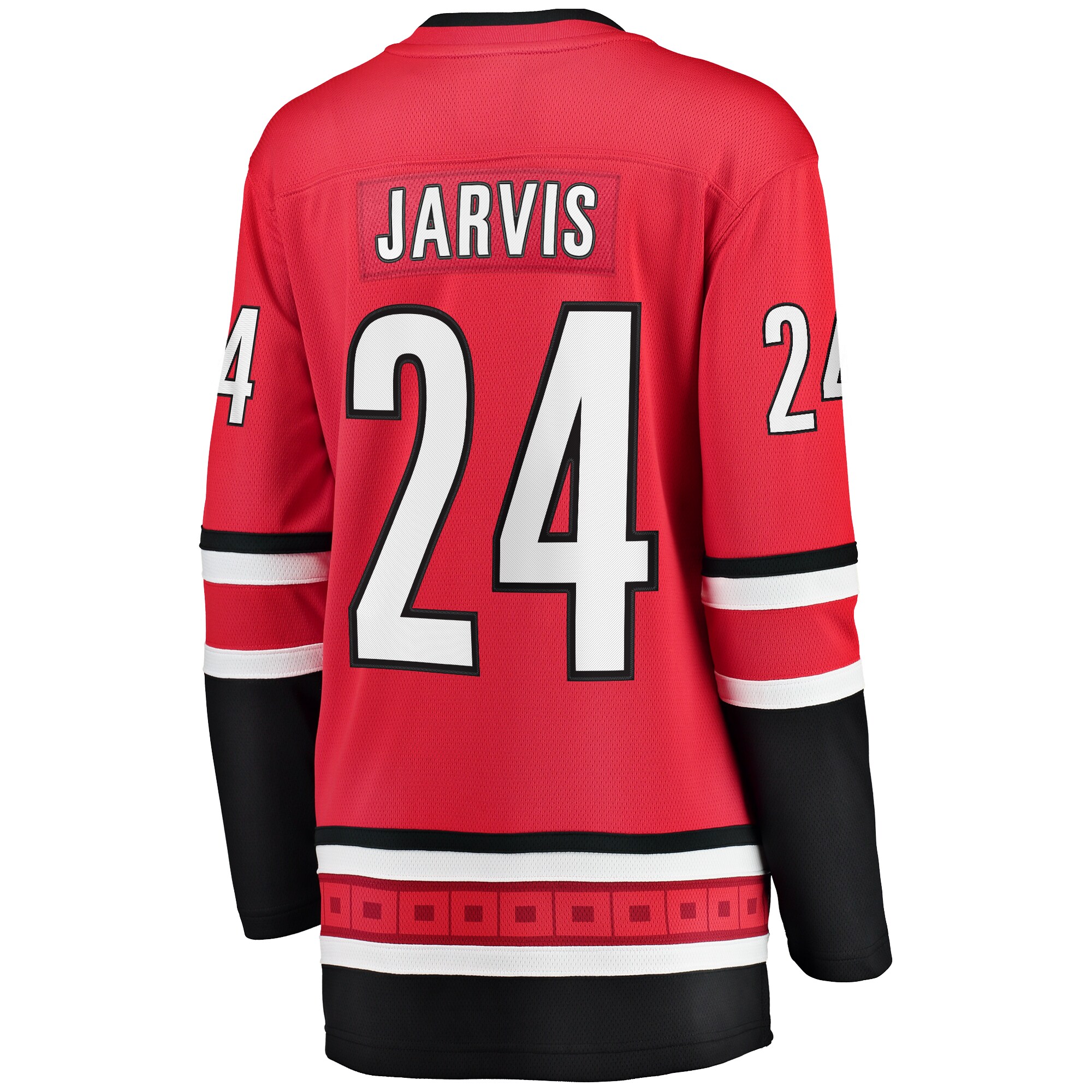 Seth Jarvis Carolina Hurricanes Fanatics Women's Alternate Breakaway Player Jersey - Red
