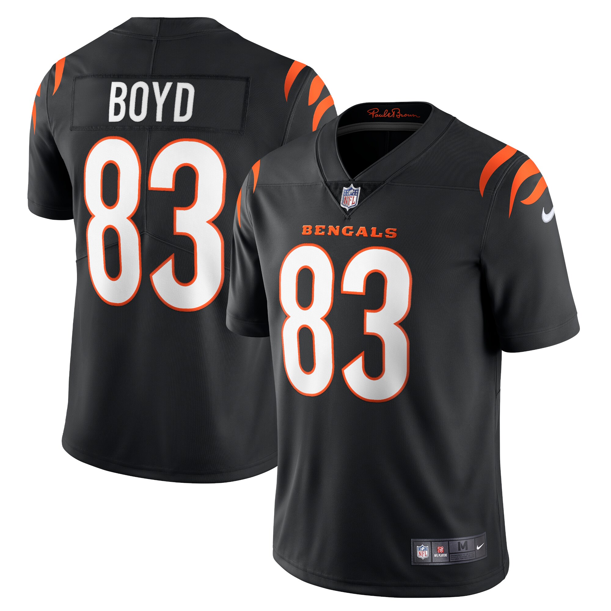 Tyler Boyd Cincinnati Bengals  Vapor Limited Jersey - Black