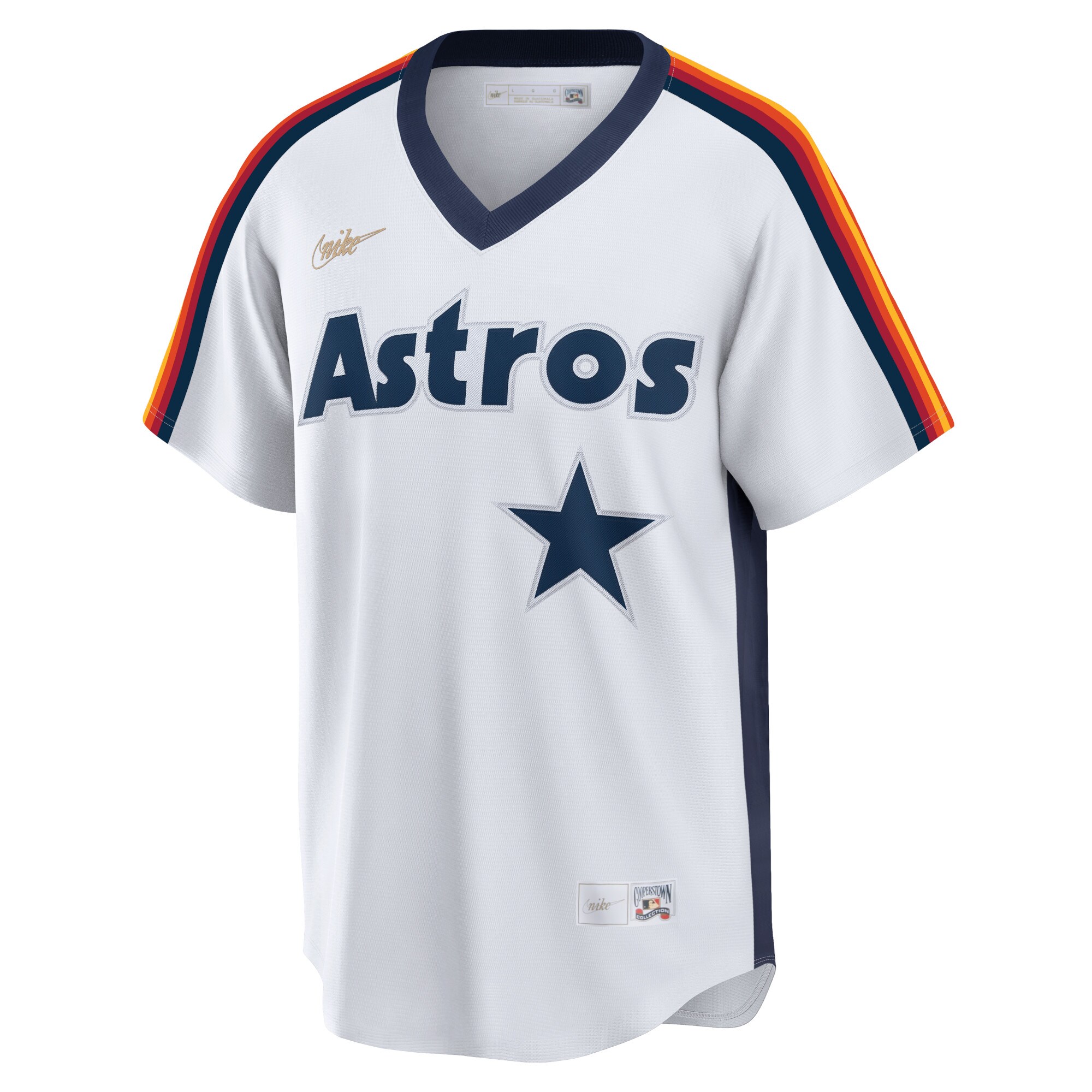 Houston Astros  Home Cooperstown Collection Player Jersey - White