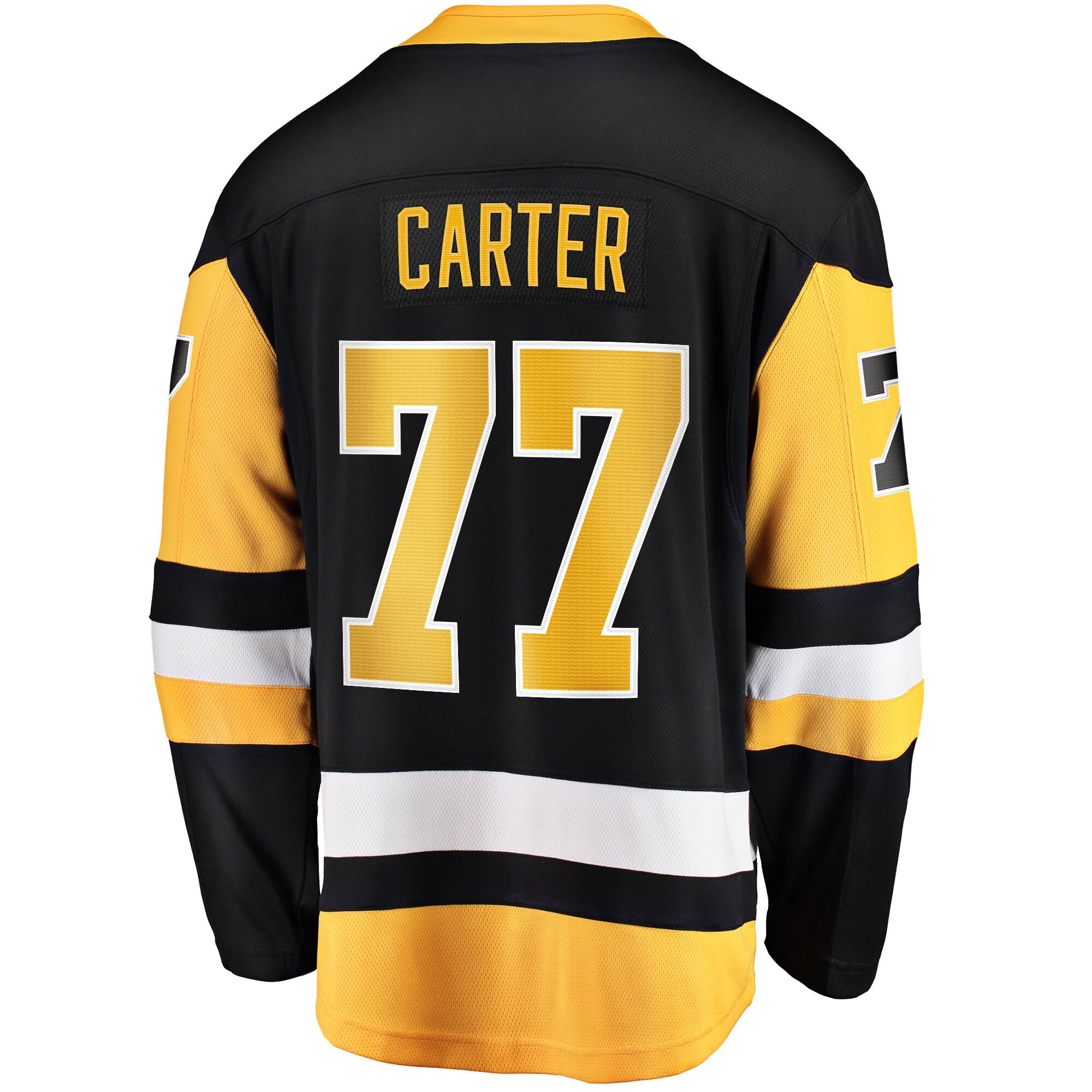 Jeff Carter Pittsburgh Penguins Fanatics Home Breakaway Replica Jersey - Black