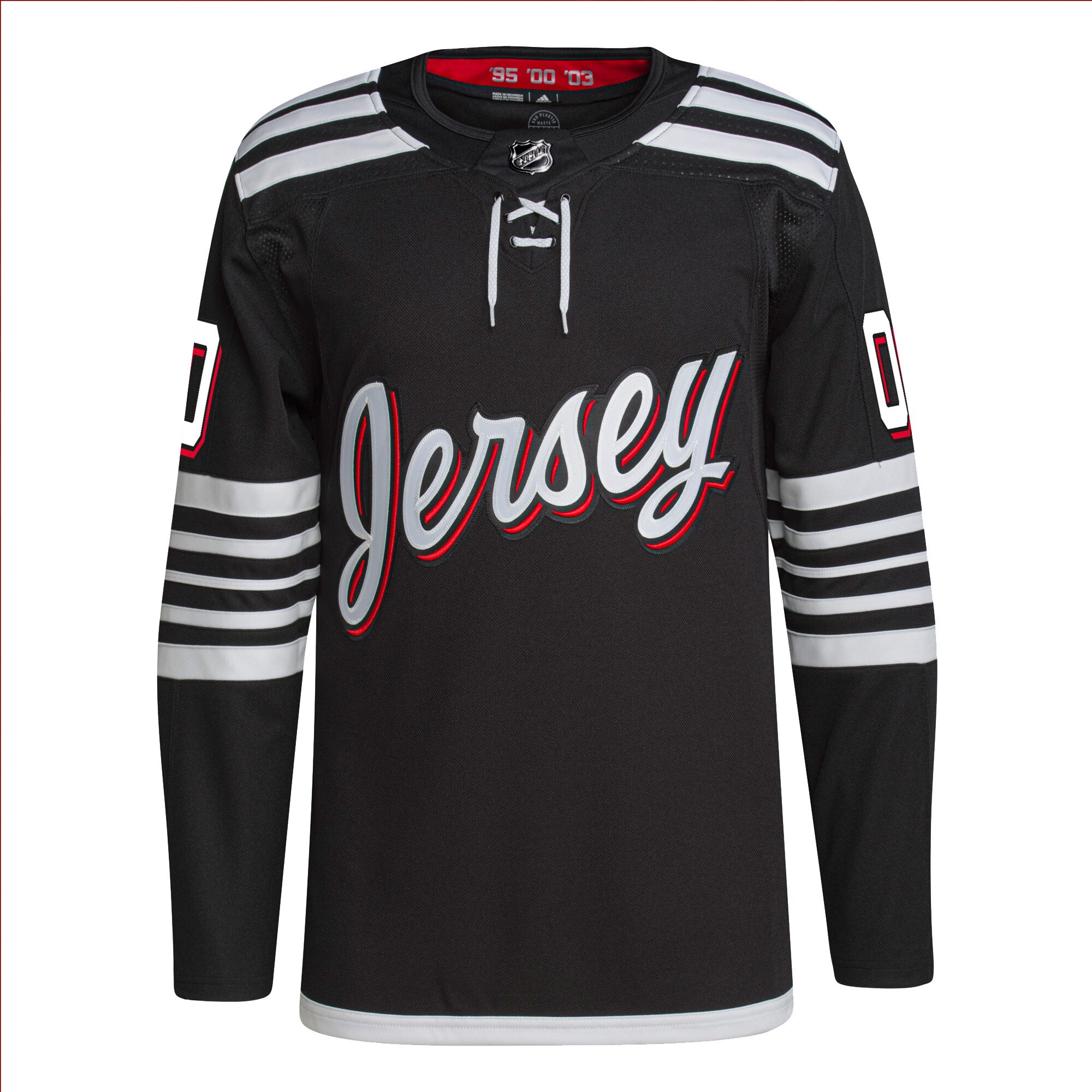 New Jersey Devils adidas Alternate 2021\/22 Primegreen Authentic Custom Jersey - Black