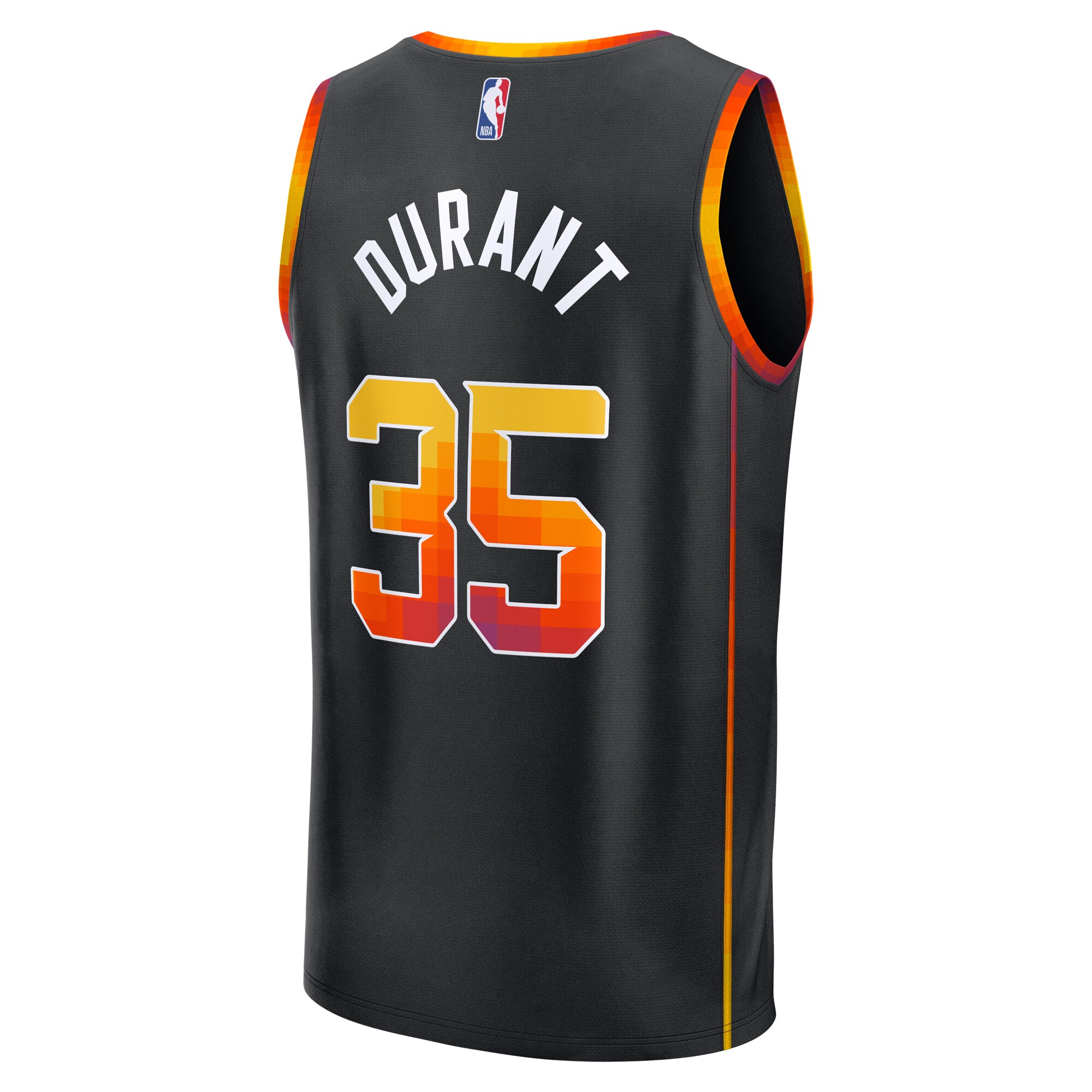 Kevin Durant Phoenix Suns Fanatics Youth Fast Break Replica Player Jersey - Statement Edition - Black