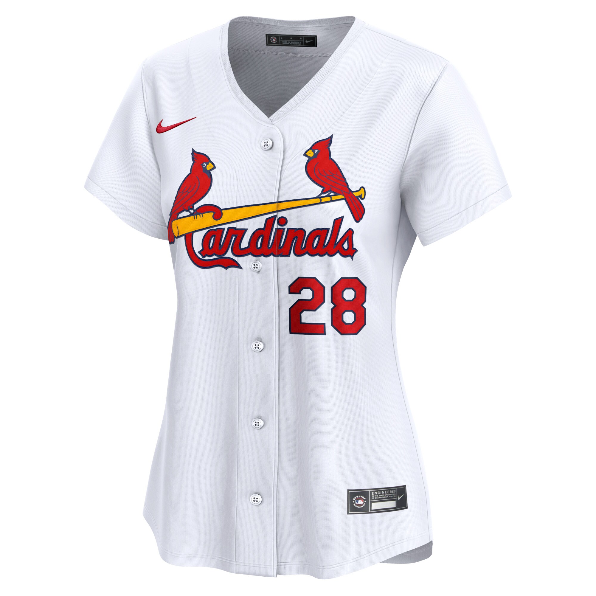 Nolan Arenado St. Louis Cardinals Women's Home Limited Player Jersey - White