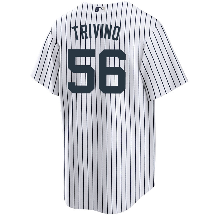 Lou Trivino New York Yankees Youth Home World Series Jersey