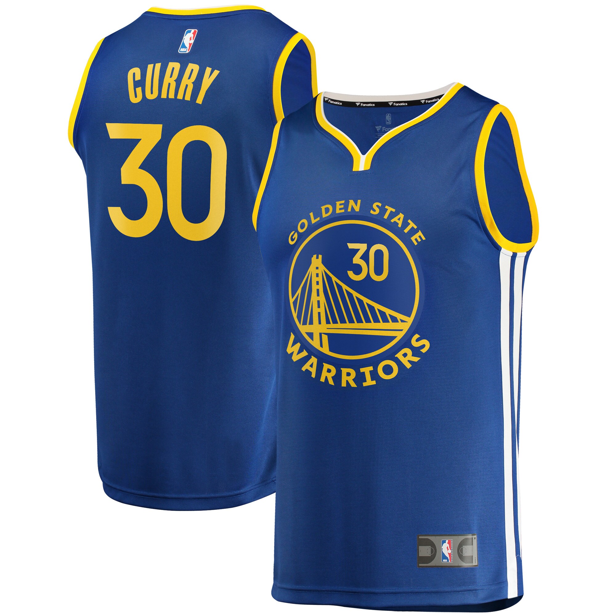 Stephen Curry Golden State Warriors Fanatics Youth 2022\/23 Fast Break Replica Player Jersey - Icon Edition - Royal