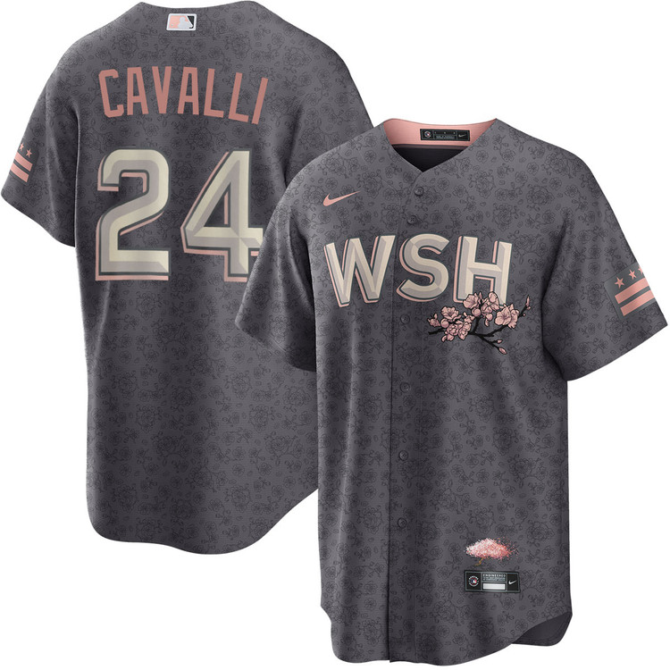 Cade Cavalli Washington Nationals City Connect Jersey