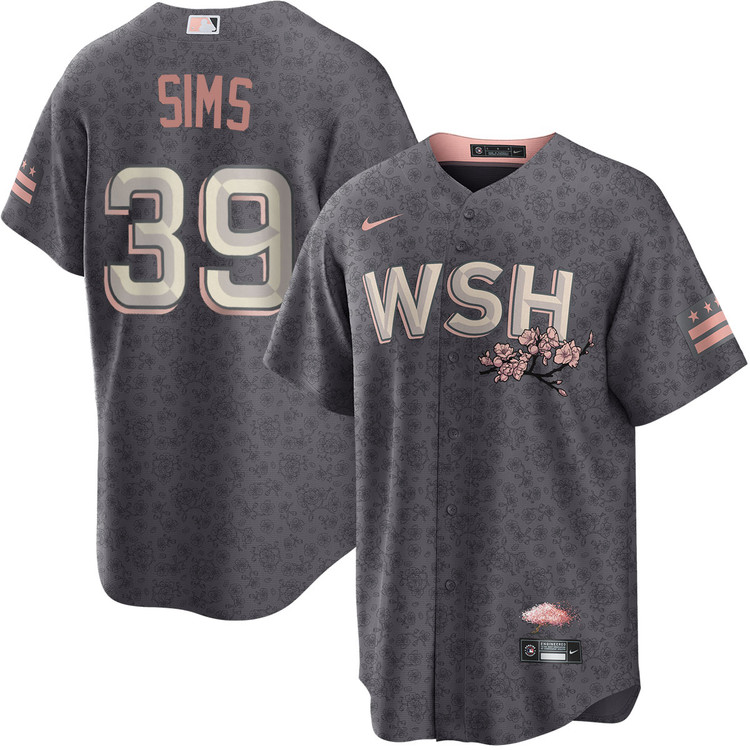 Lucas Sims Washington Nationals City Connect Jersey