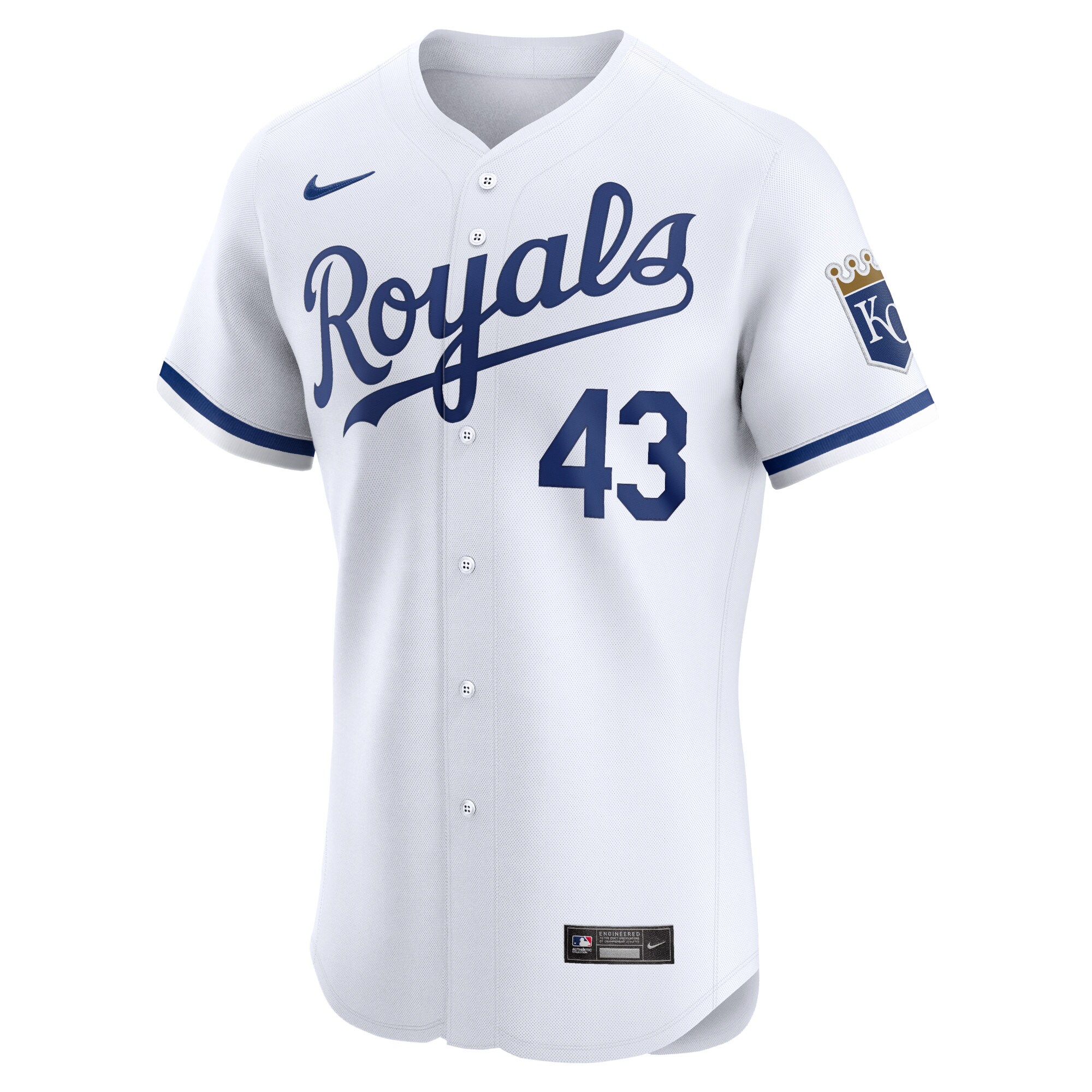 Carlos Hern\u00c3\u00a1ndez Kansas City Royals Home Elite Player Jersey - White