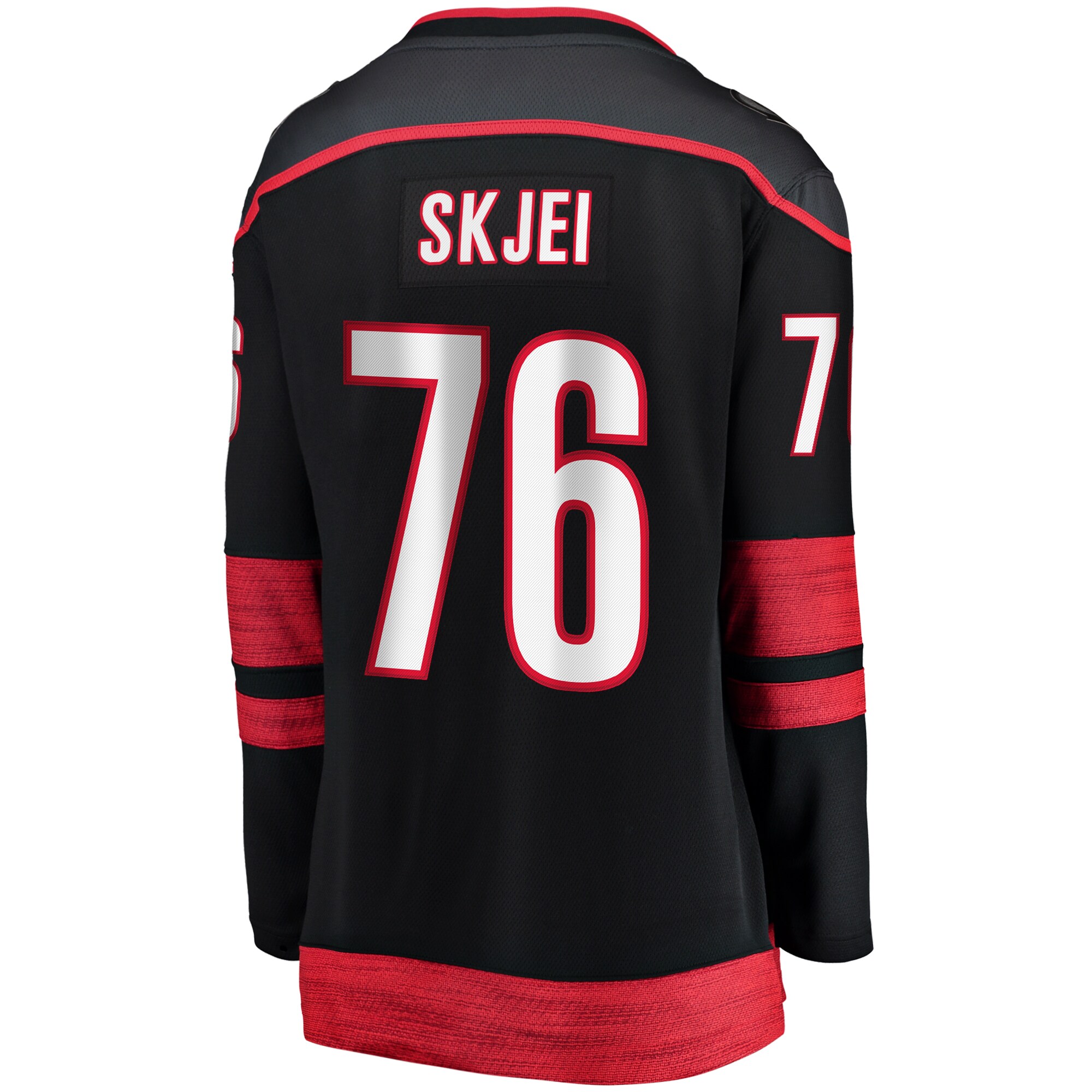 Brady Skjei Carolina Hurricanes Fanatics Women's Home Breakaway Player Jersey - Black