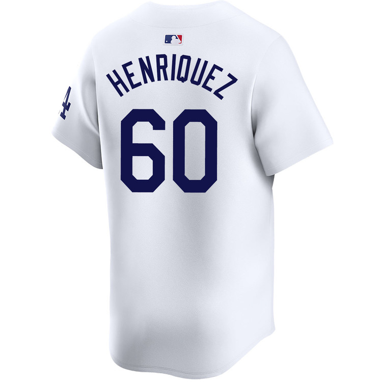 Edgardo Henriquez Los Angeles Dodgers Home Limited World Series Jersey