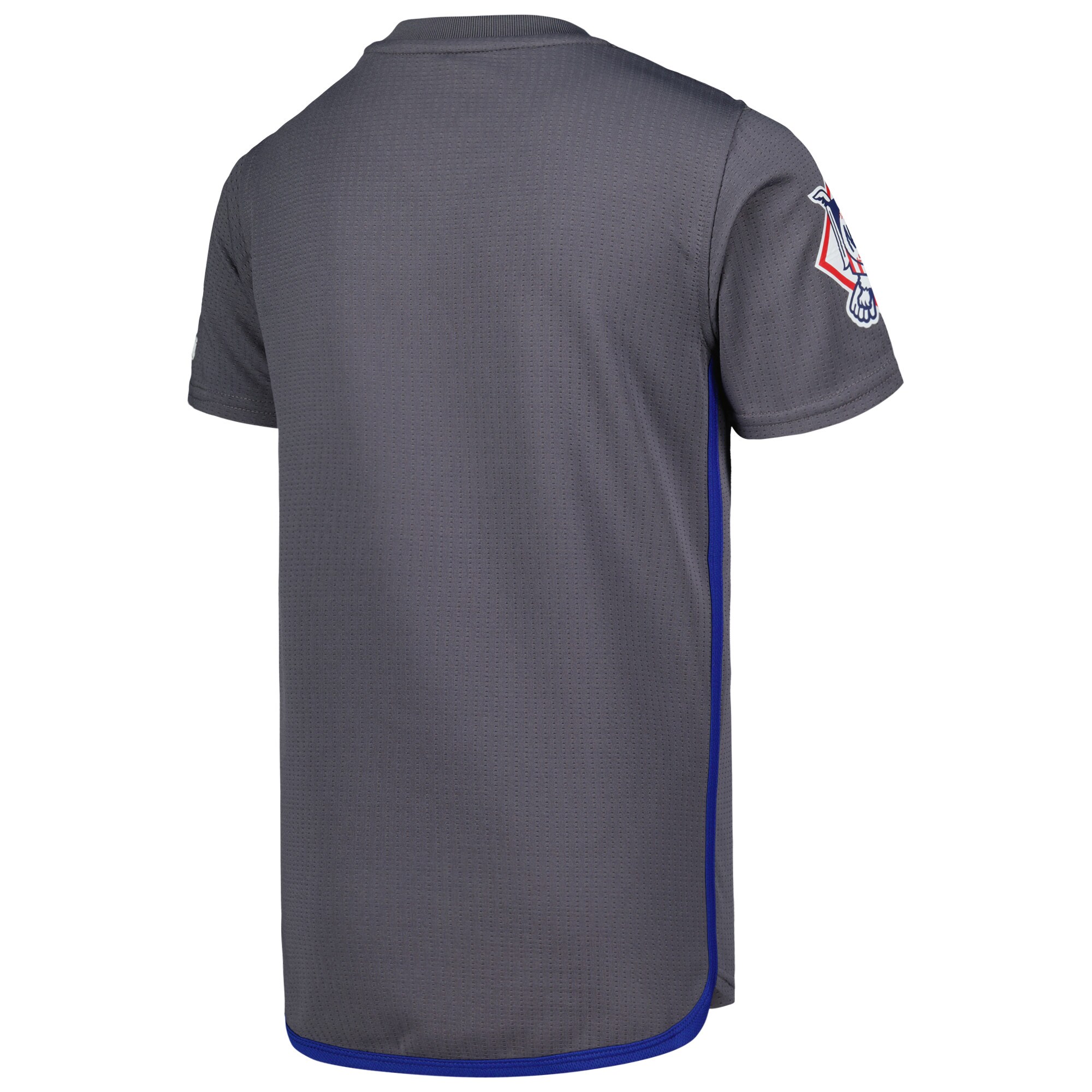 Los Angeles Dodgers Stitches Youth Team V-Neck Jersey - Charcoal