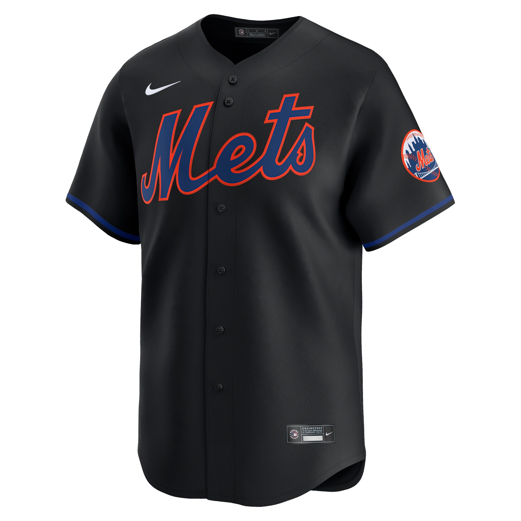 New York Mets   Alternate Limited Jersey Black
