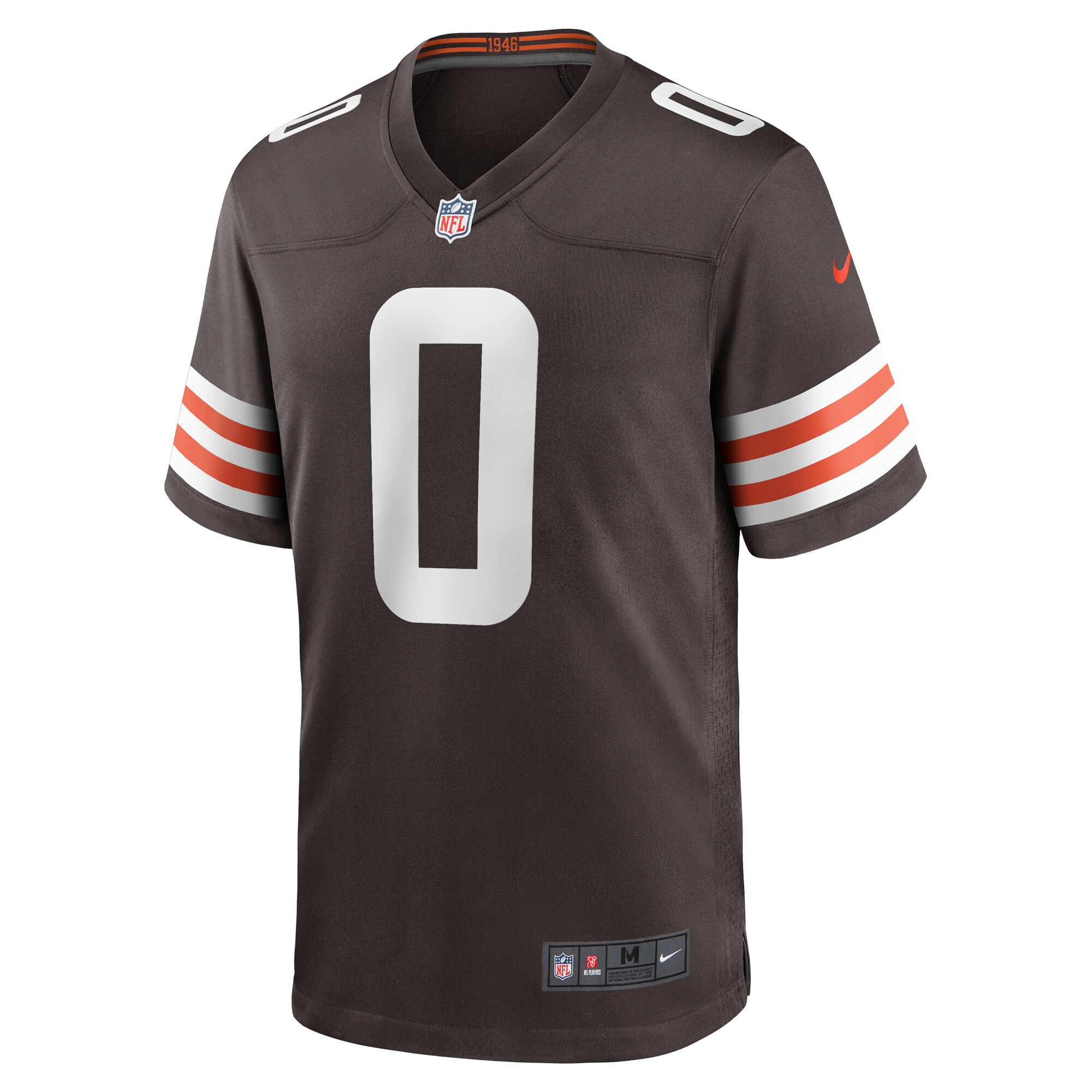 Greg Newsome II Cleveland Browns  Team Game Jersey - Brown