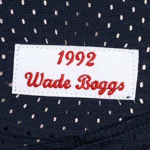 Mitchell & Ness Wade Boggs Boston Red Sox 1992 Authentic Cooperstown Collection Batting Practice Jersey - Navy Blue