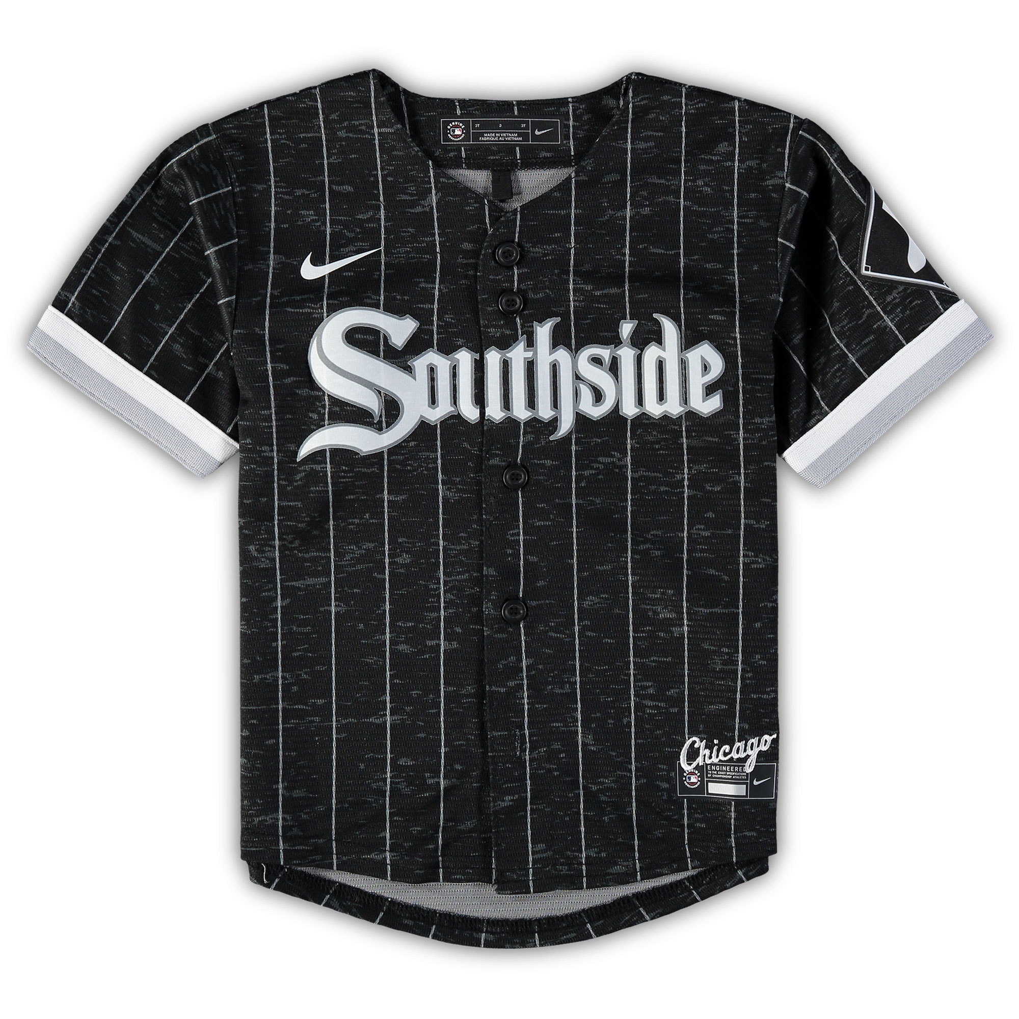 Tim Anderson Chicago White Sox Infant City Connect Script Replica Jersey - Black