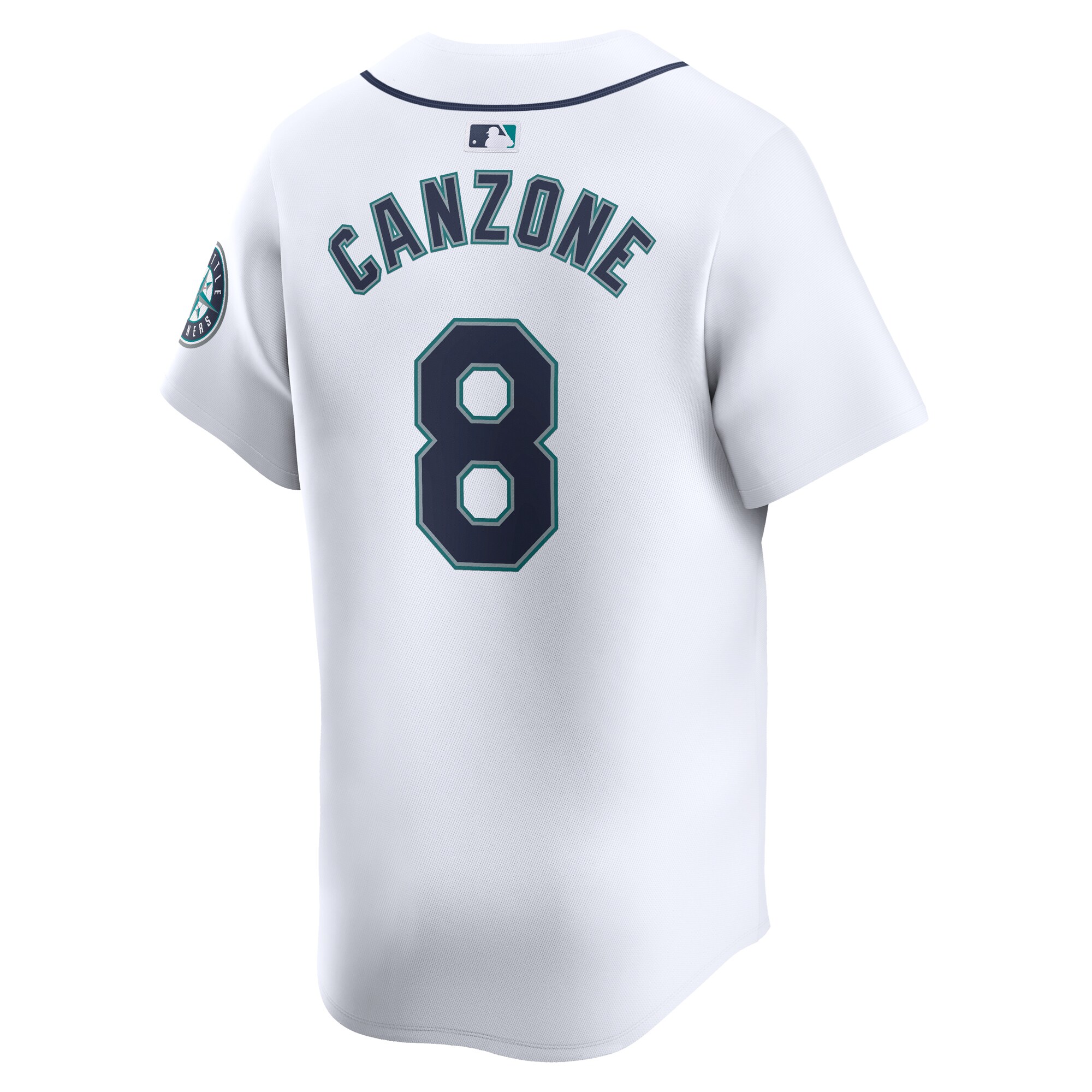Dominic Canzone Seattle Mariners  Home Limited Player Jersey - White