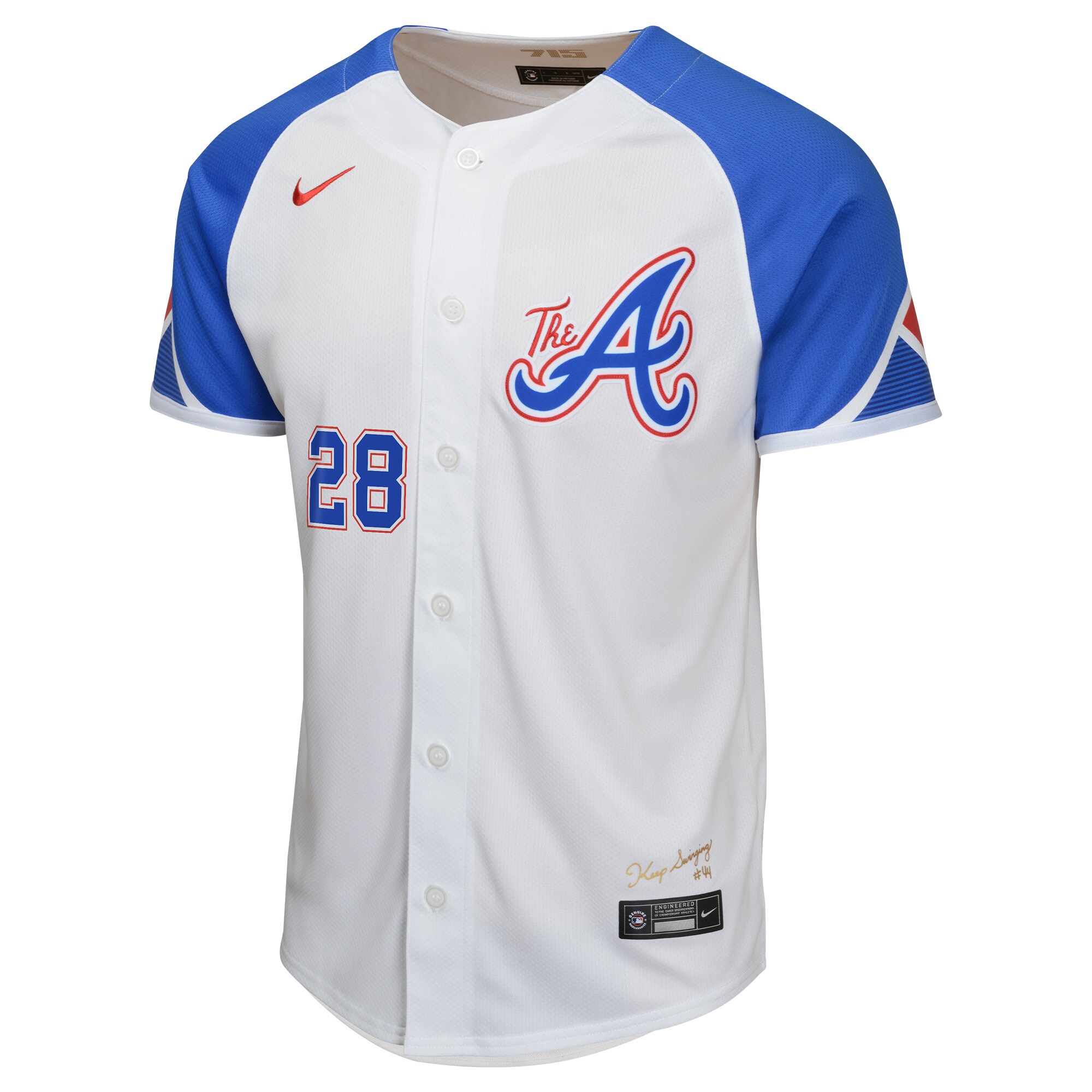 Matt Olson Atlanta Braves Youth City Connect Limited Player Jersey - White