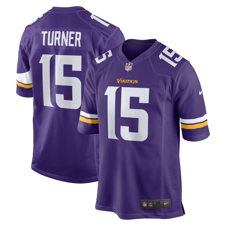 Dallas Turner Minnesota Vikings 2024 First Round Pick Player Game Jersey - Purple