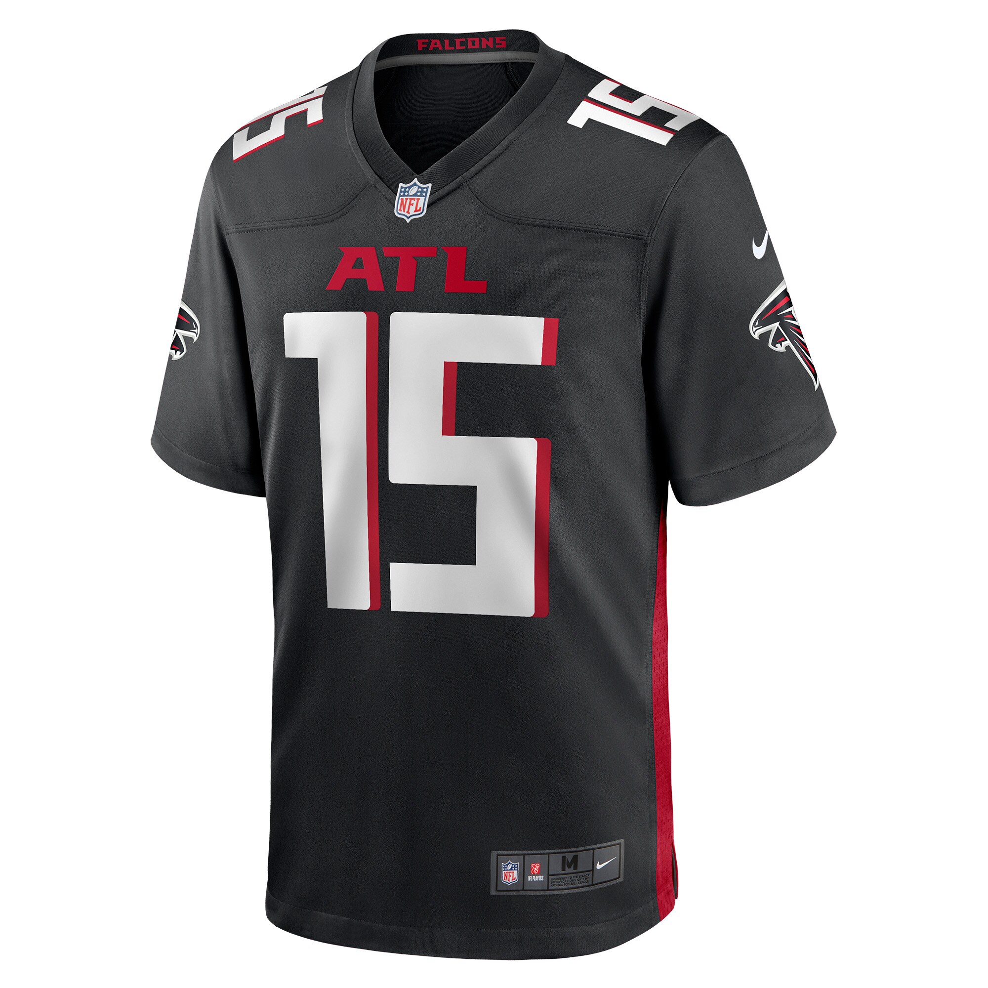 Feleipe Franks Atlanta Falcons  Game Jersey - Black