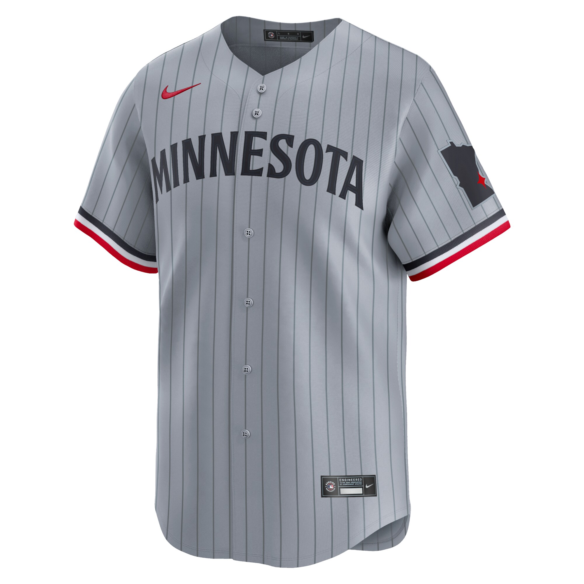 Minnesota Twins  Road Limited Jersey Gray