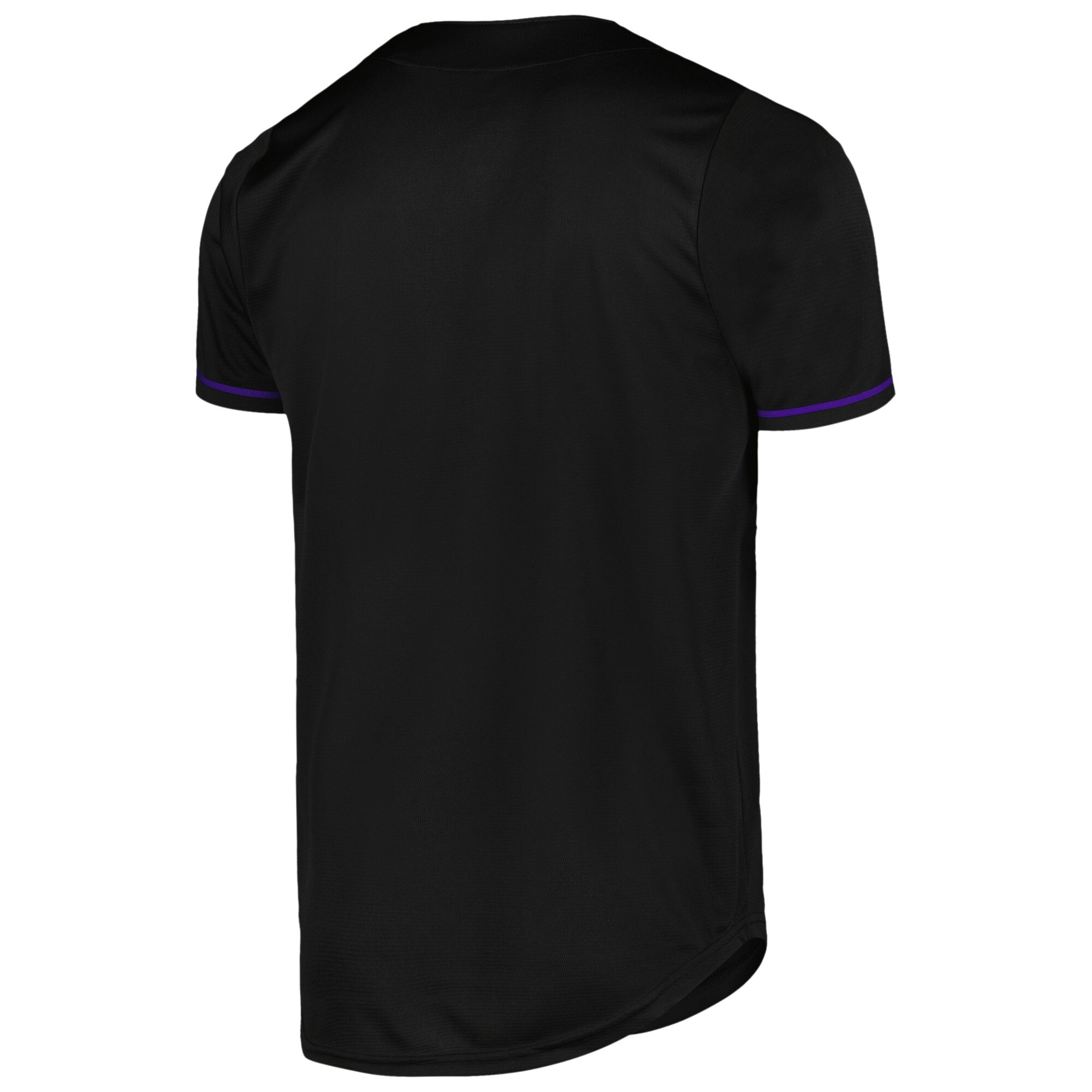 Los Angeles Lakers Fanatics Pop Baseball Jersey - Black