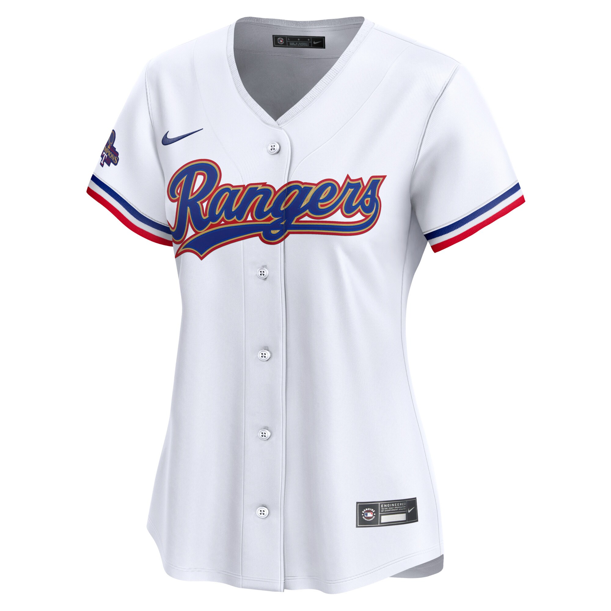 Jonah Heim Texas Rangers Women's 2024 Gold Collection Limited Player Jersey White