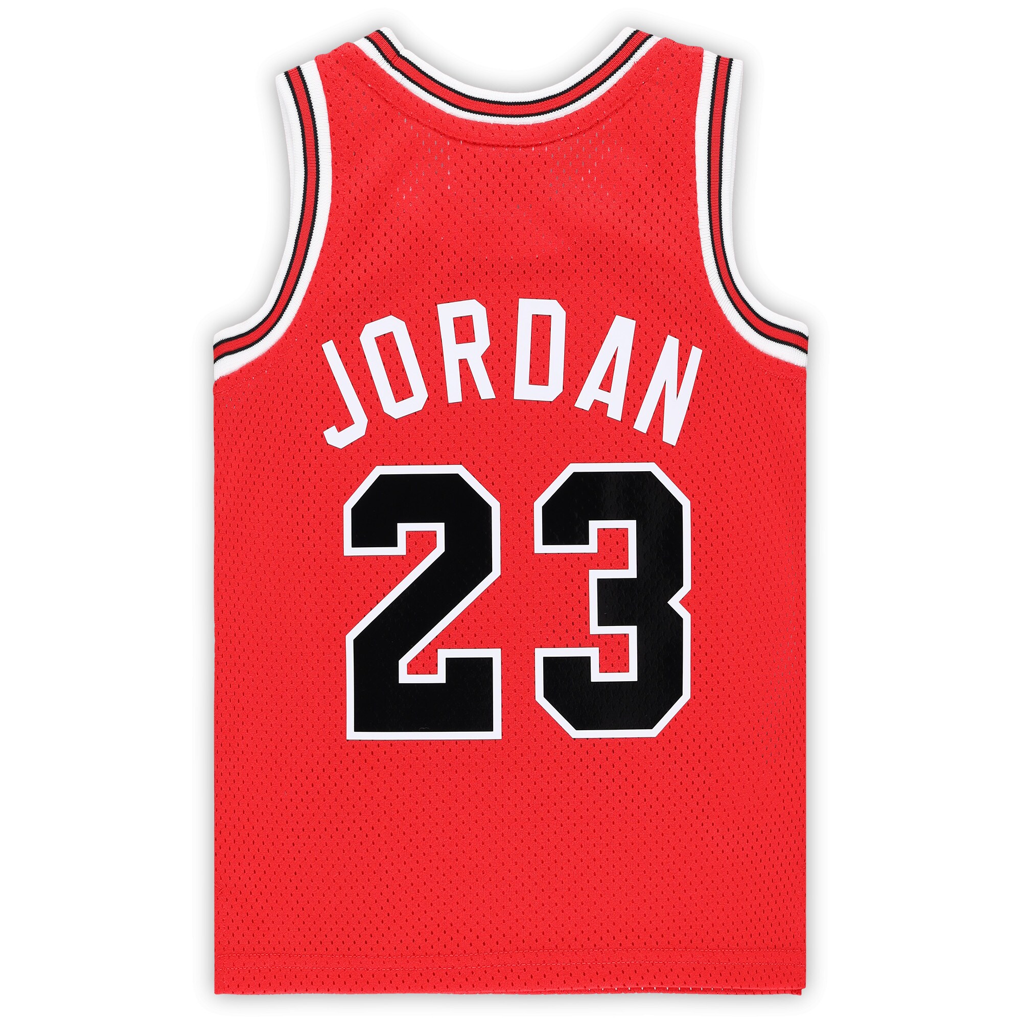 Michael Jordan Chicago Bulls Mitchell & Ness Toddler Hardwood Classics 1984\/85 Authentic Swingman Jersey - Red