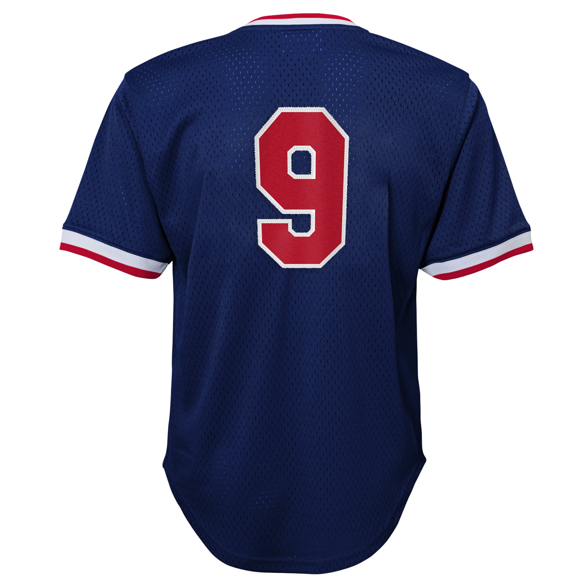 Ted Williams Boston Red Sox Mitchell & Ness Youth Cooperstown CollectionMesh Batting Practice Jersey - Navy